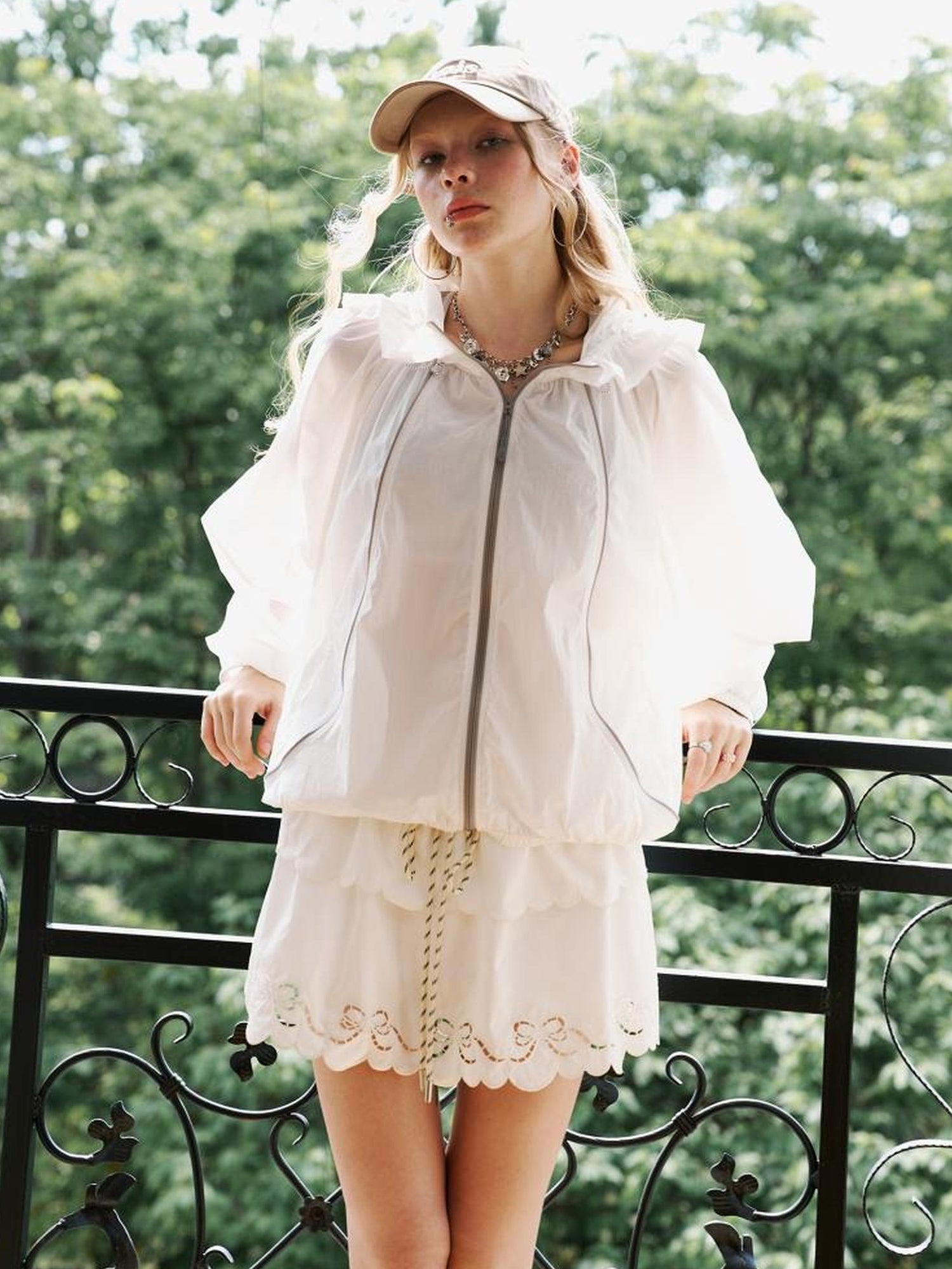 DIDDI MODA Floral Bloom Sunshield Jacket