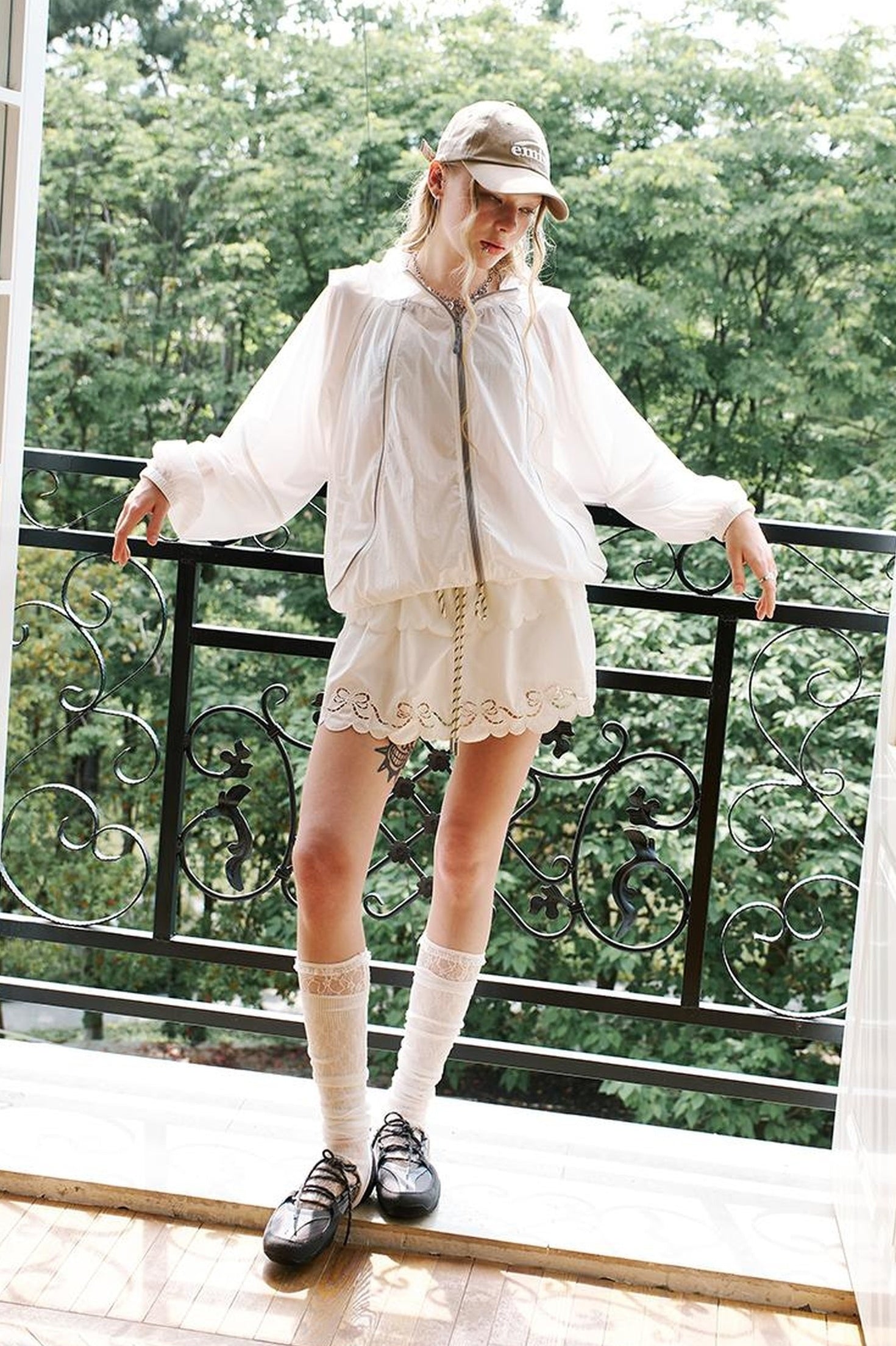 DIDDI MODA Floral Bloom Sunshield Jacket