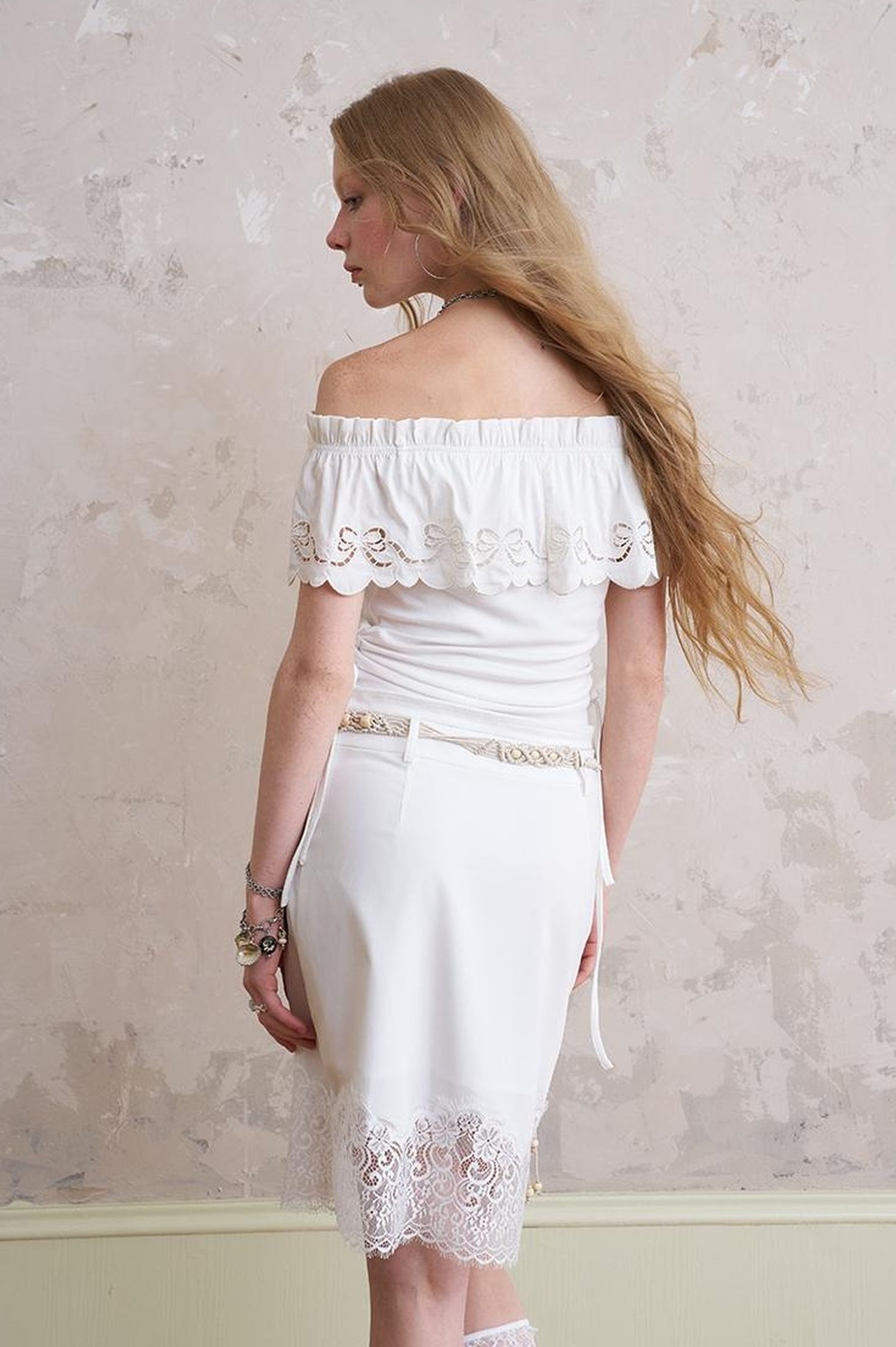 DIDDI MODA Floral Cutout Crop Top With Drawstring Waist Matching Shorts Pants Set