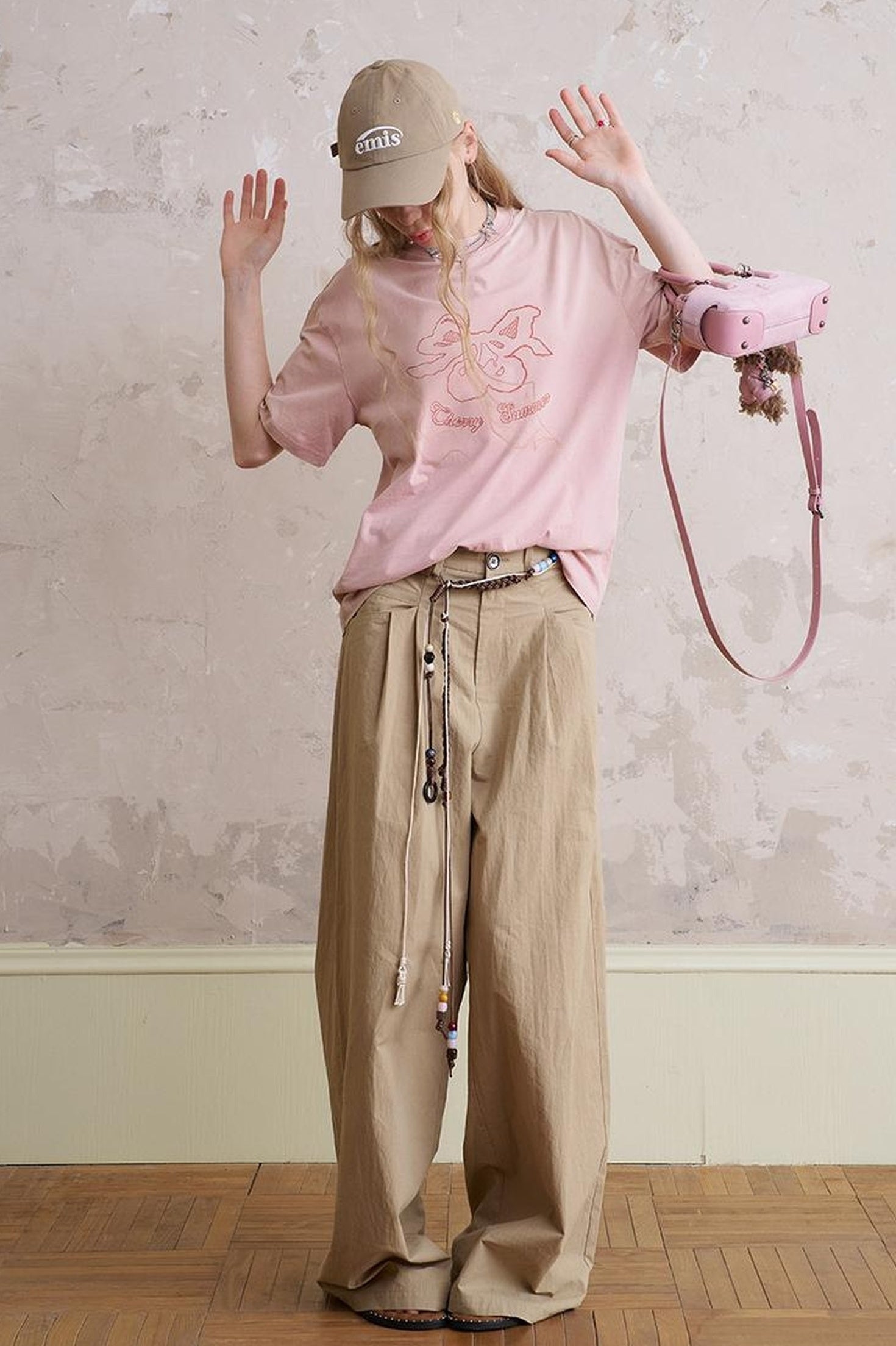 DIDDI MODA Floral Cutout Crop Top With Drawstring Waist Matching Shorts Pants Set