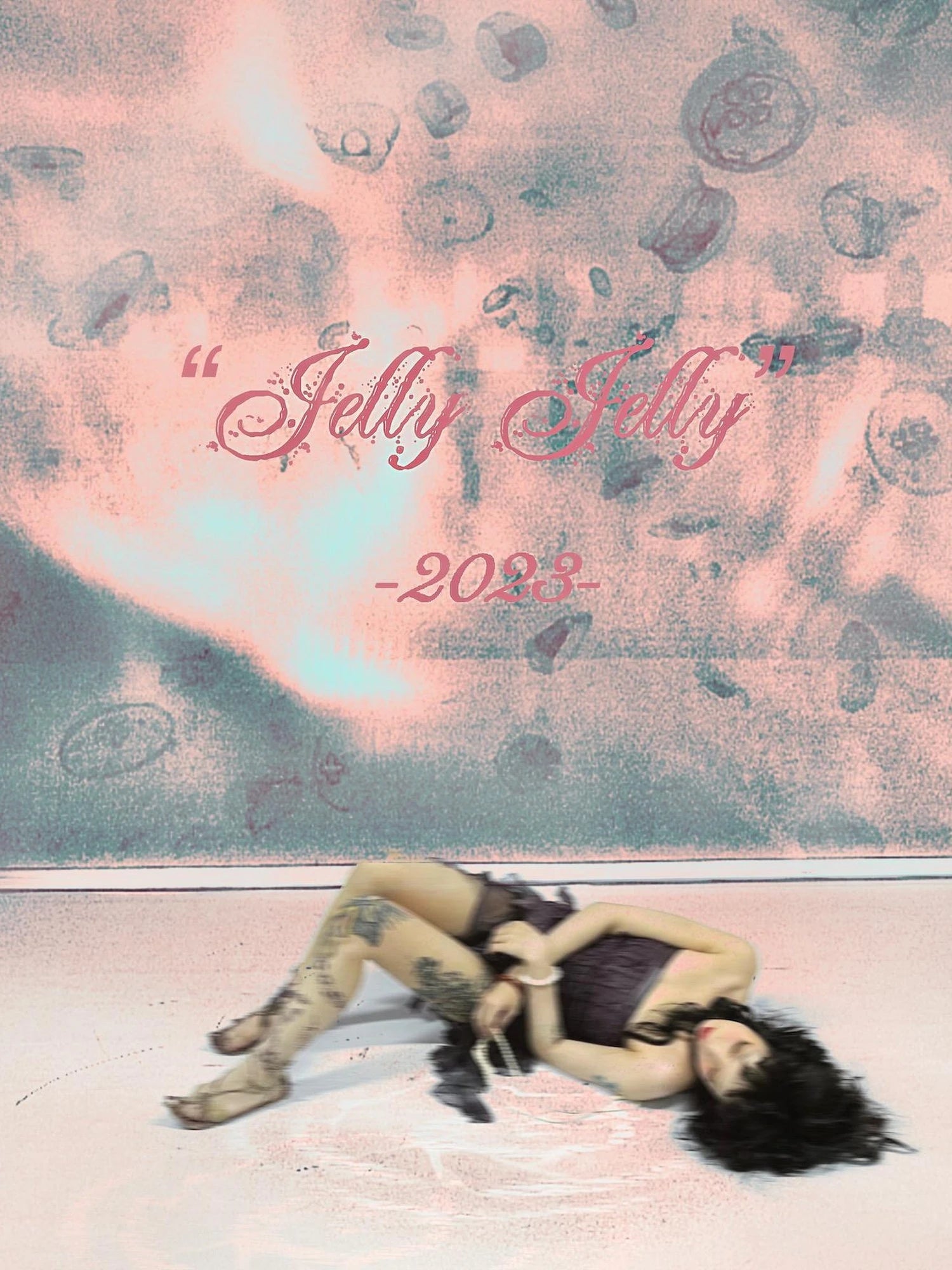 Abstract Print Halter Neck Tank Top