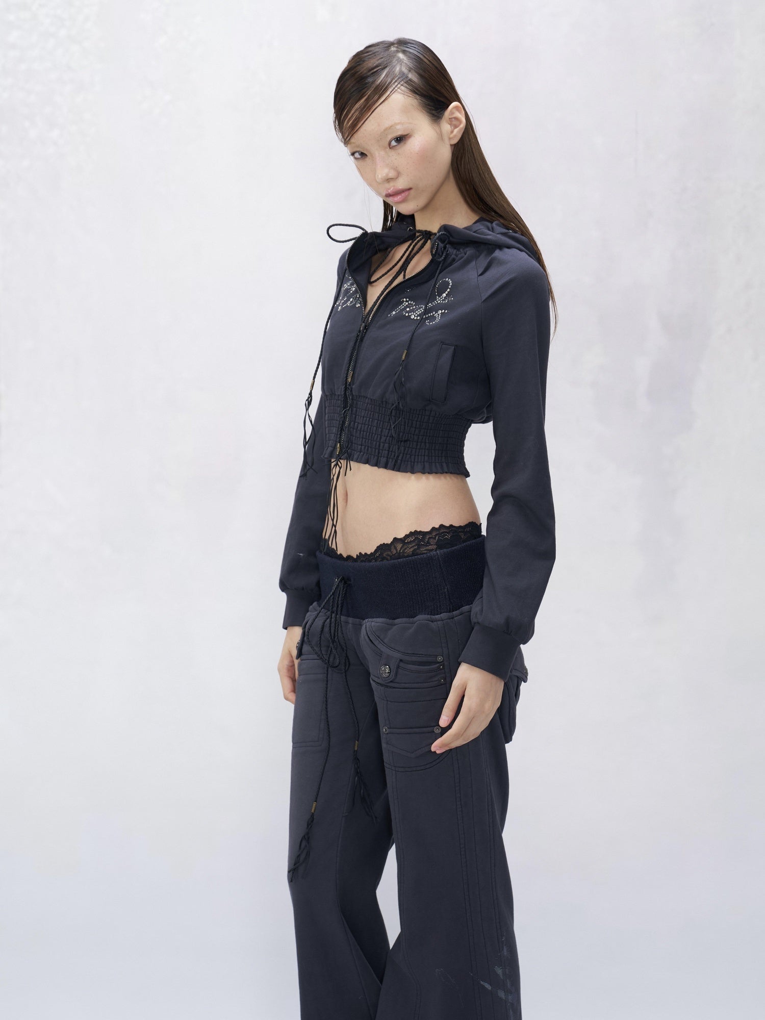 Flowers birds Market Soft Cotton 100% Printed Flare Sexy Natural Waist Womens Blue Purple Sweatpants