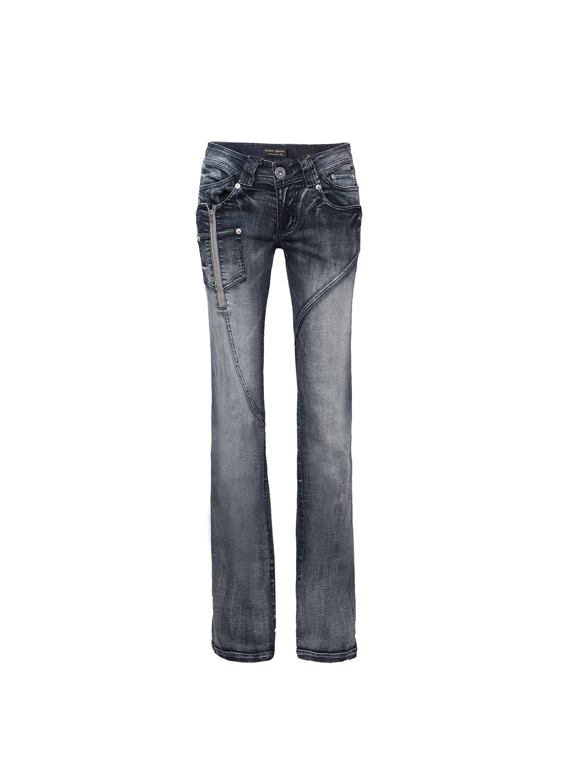 Flowers_birds_Market_Washed_Zip_Split_Slim_Fit_Women&
