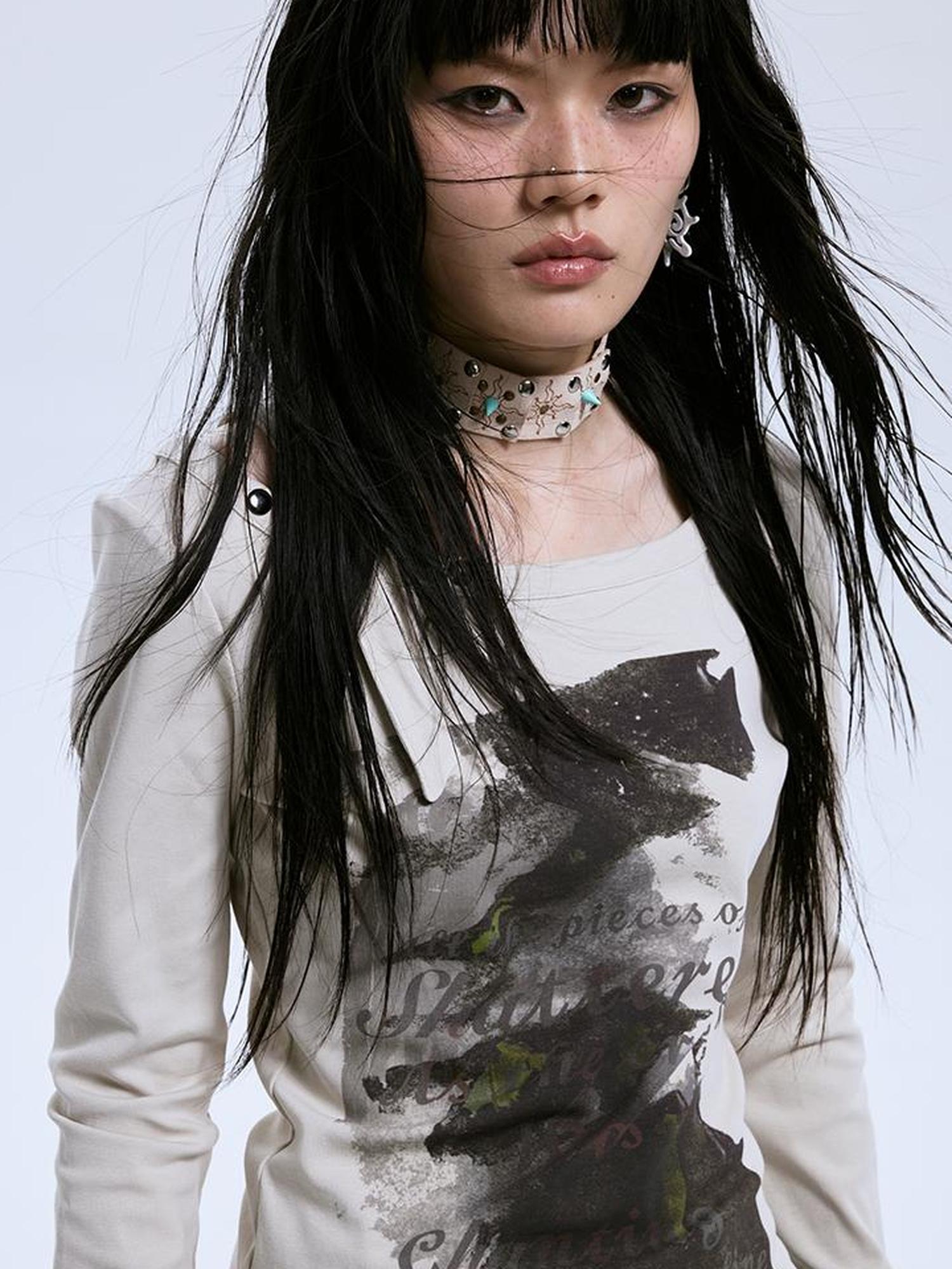 MOMSYCAN FOX LINE Freedom Chaser Asym Tee