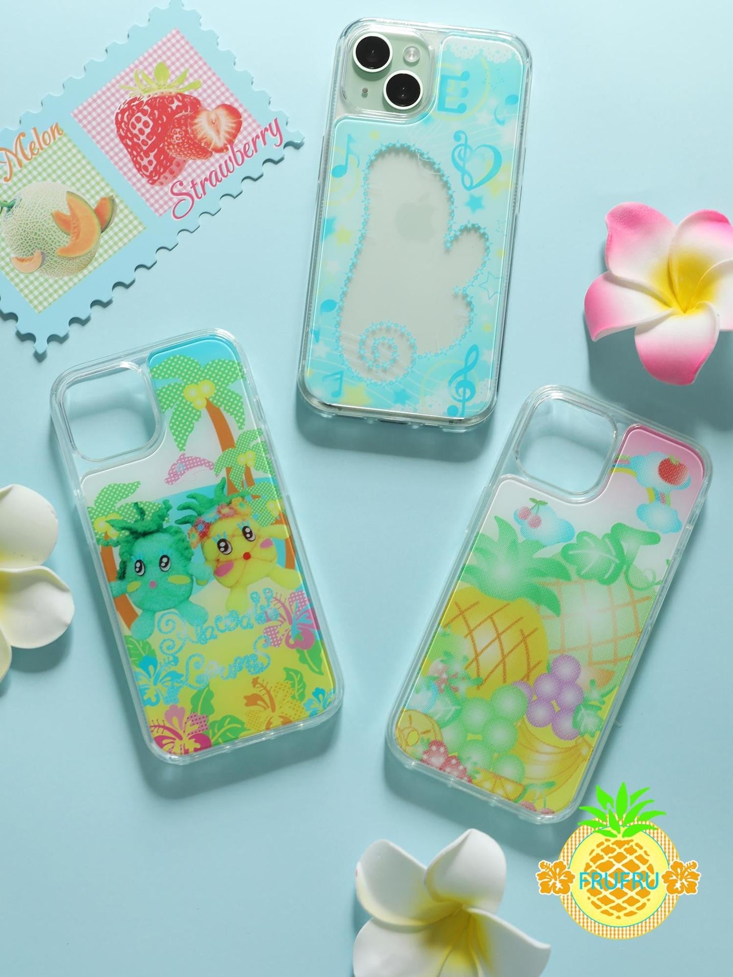 Frufru Gulu Cartoon Fruit Replaceable Backplate 2in1 Women&