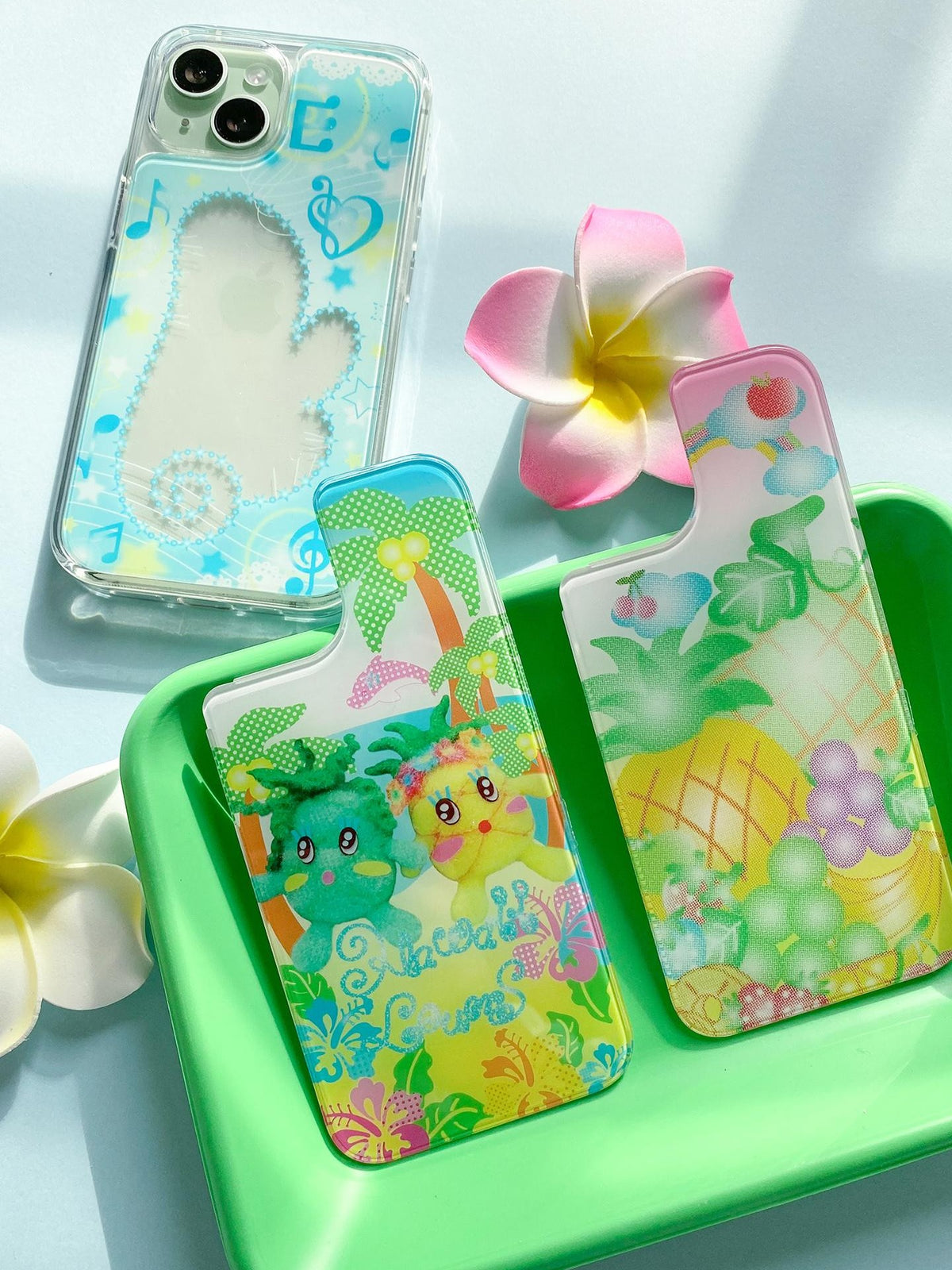 Frufru Gulu Cartoon Fruit Replaceable Backplate 2in1 Women&