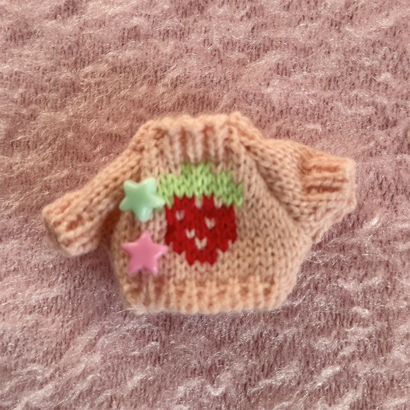 Frufru_Gulu_Strawberry_Knitted_Mini_Sweater_Women&