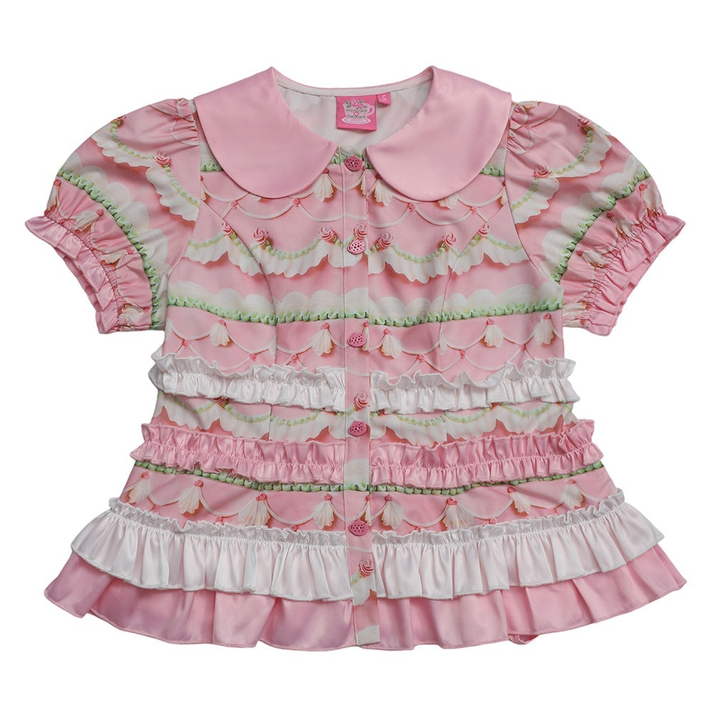 Frufru_Gulu_Vintage_Floral_Print_Doll_Collar_Puff_Sleeve_Cotton_Women&