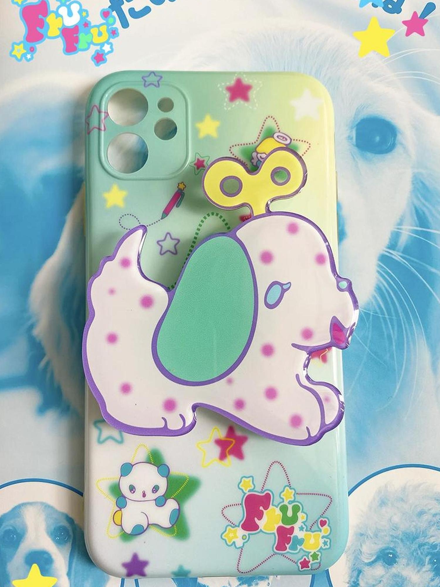 Frufru Gulu Frufruu Gulu X Bird Cute Cartoon Dog Soft Phone Case For Apple