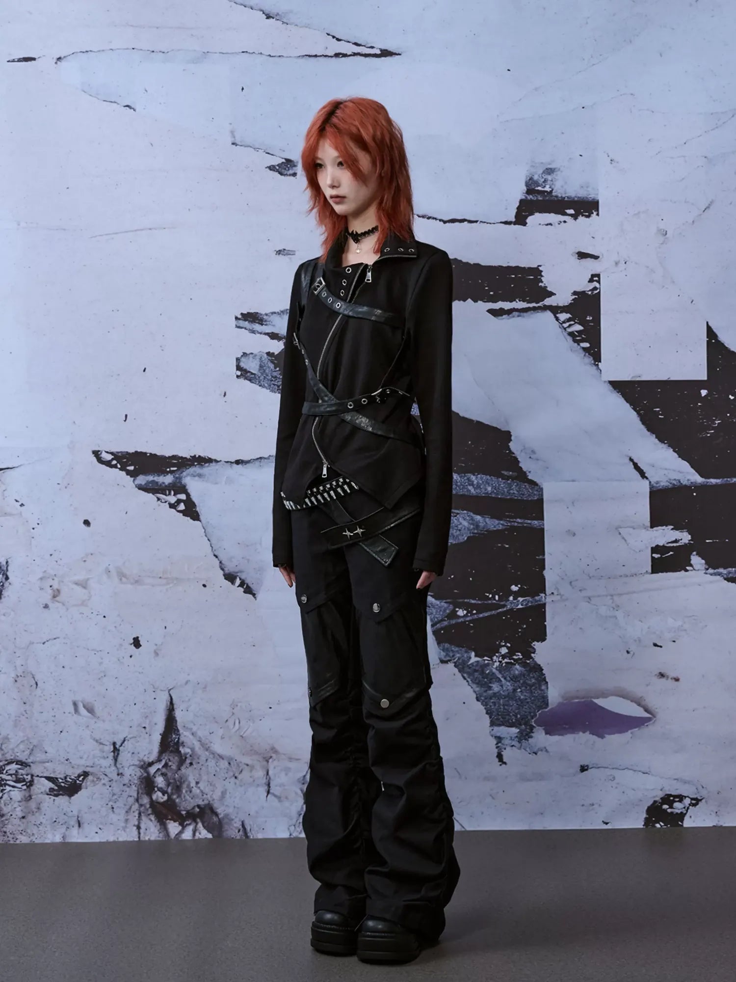 Frustration Garden Broken Edge Punk Knit Top