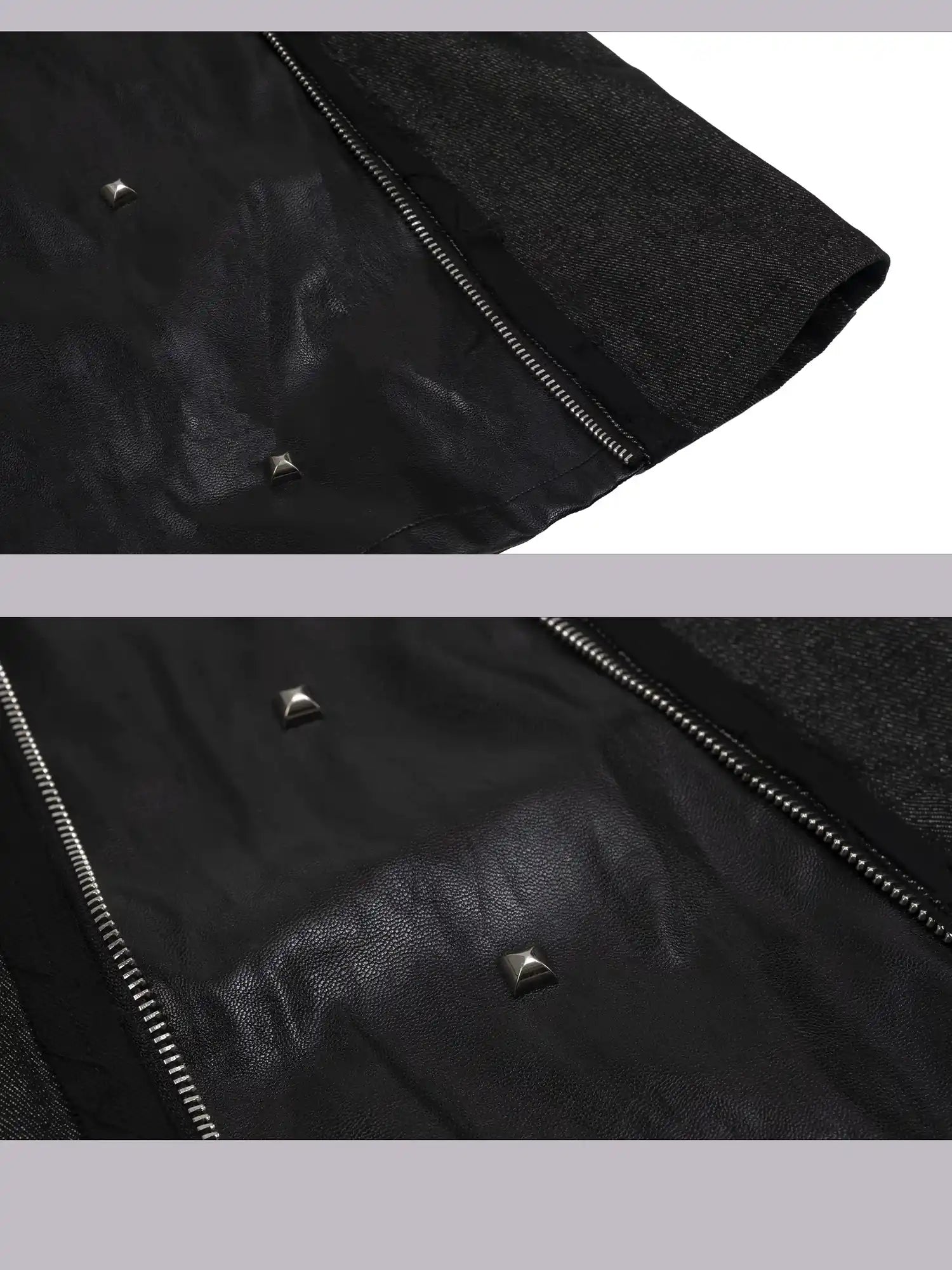 Frustration Garden Punk Chain Cross Flared Jeans