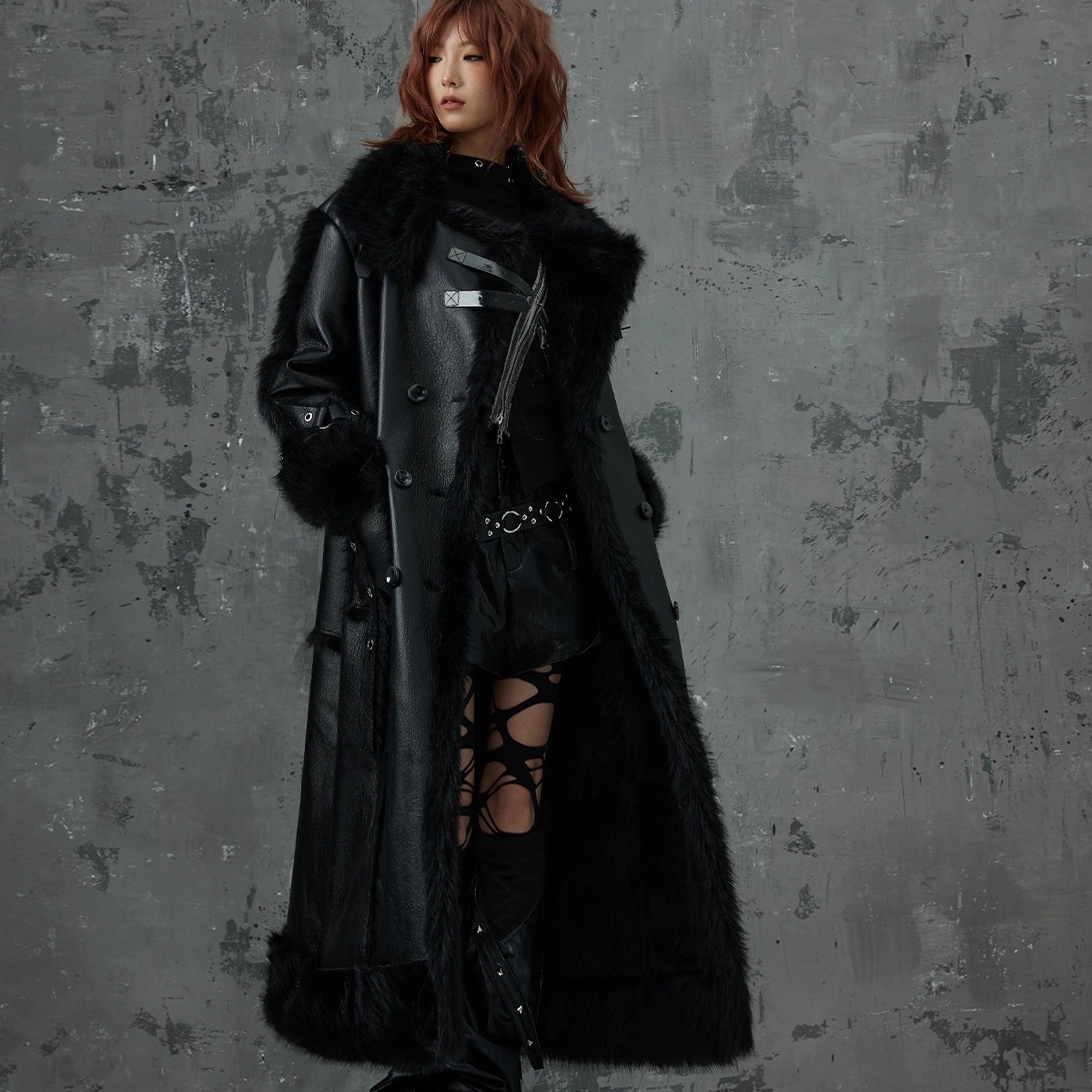 Frustration_Garden_Punk_Heavy_Duty_Vegan_Fur_Long_Coat_MISSTT