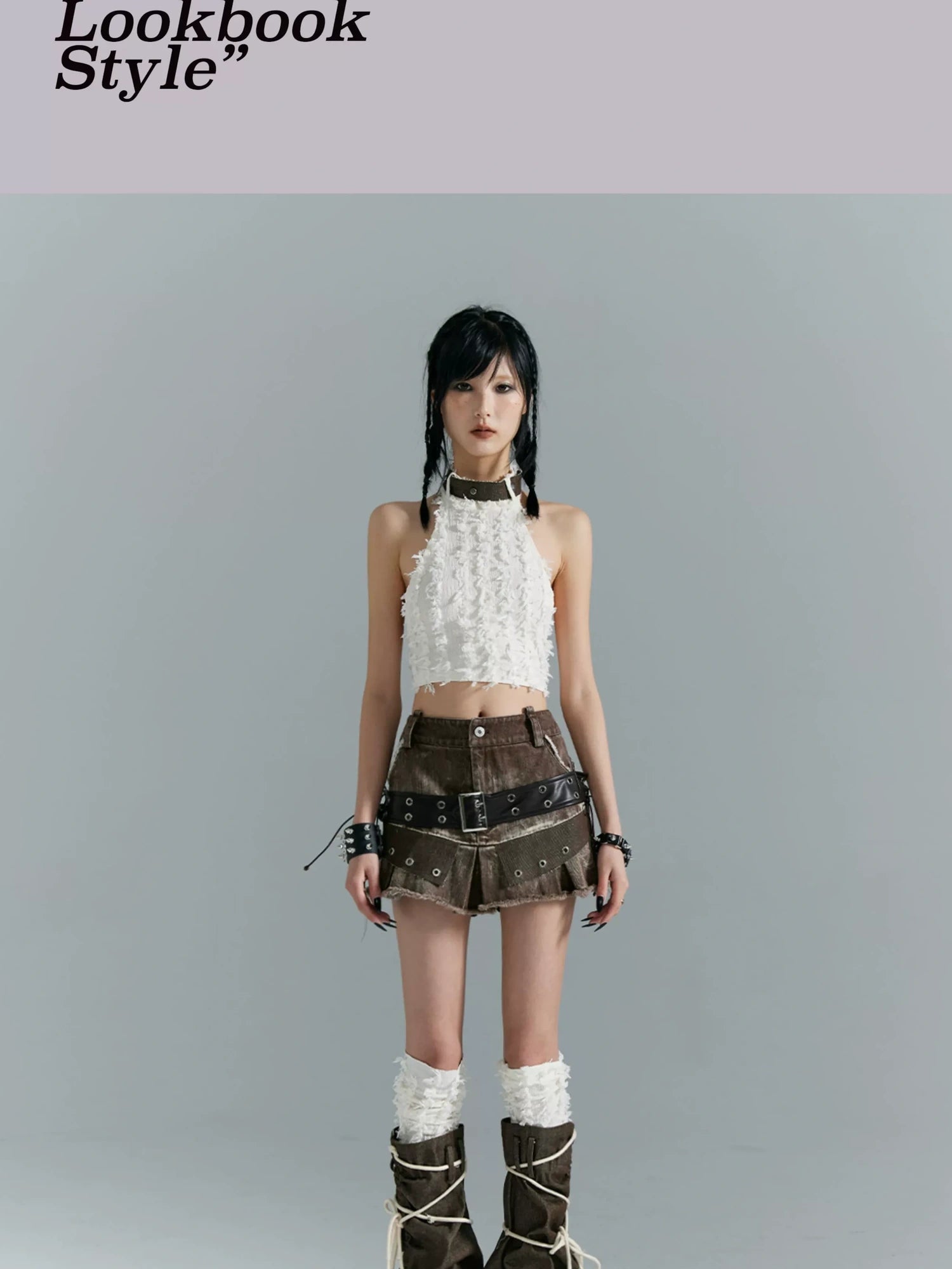 Frustration Garden Punk Soul Stitched Leggings