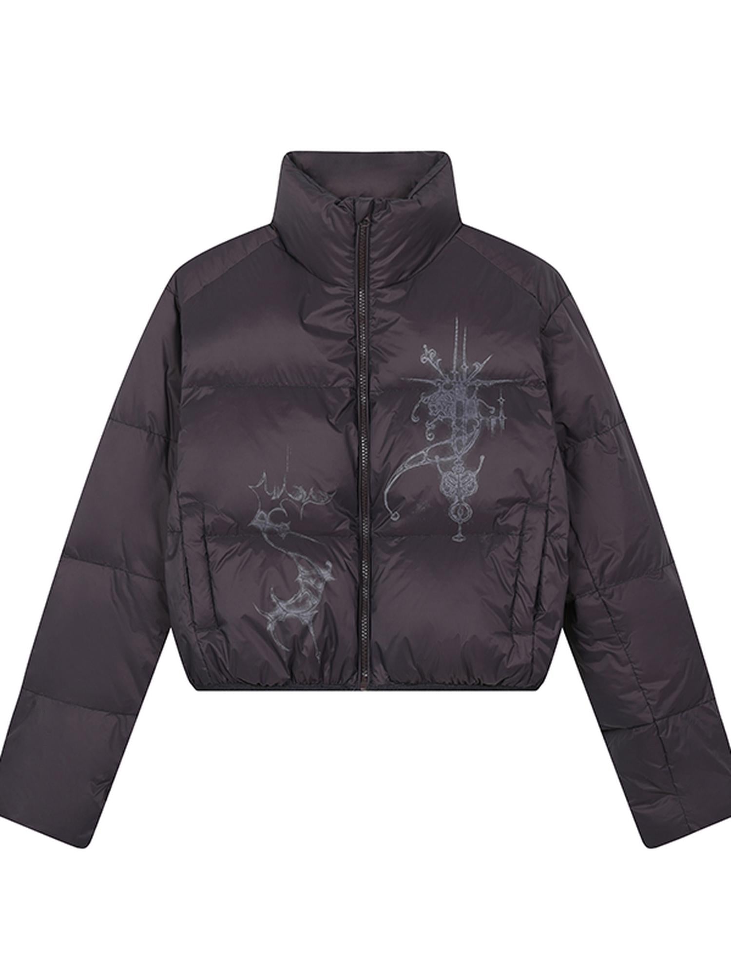 Achihara Alchemy Inspired Quilted Nylon Jacket