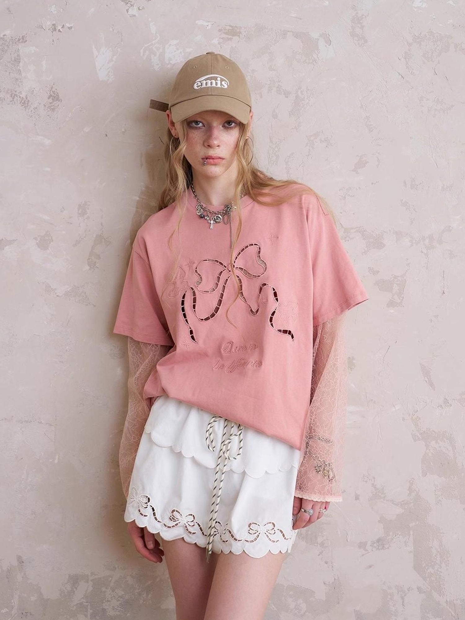 DIDDI MODA Funny Puppy Print Loose T Shirt With Layered Pants Set