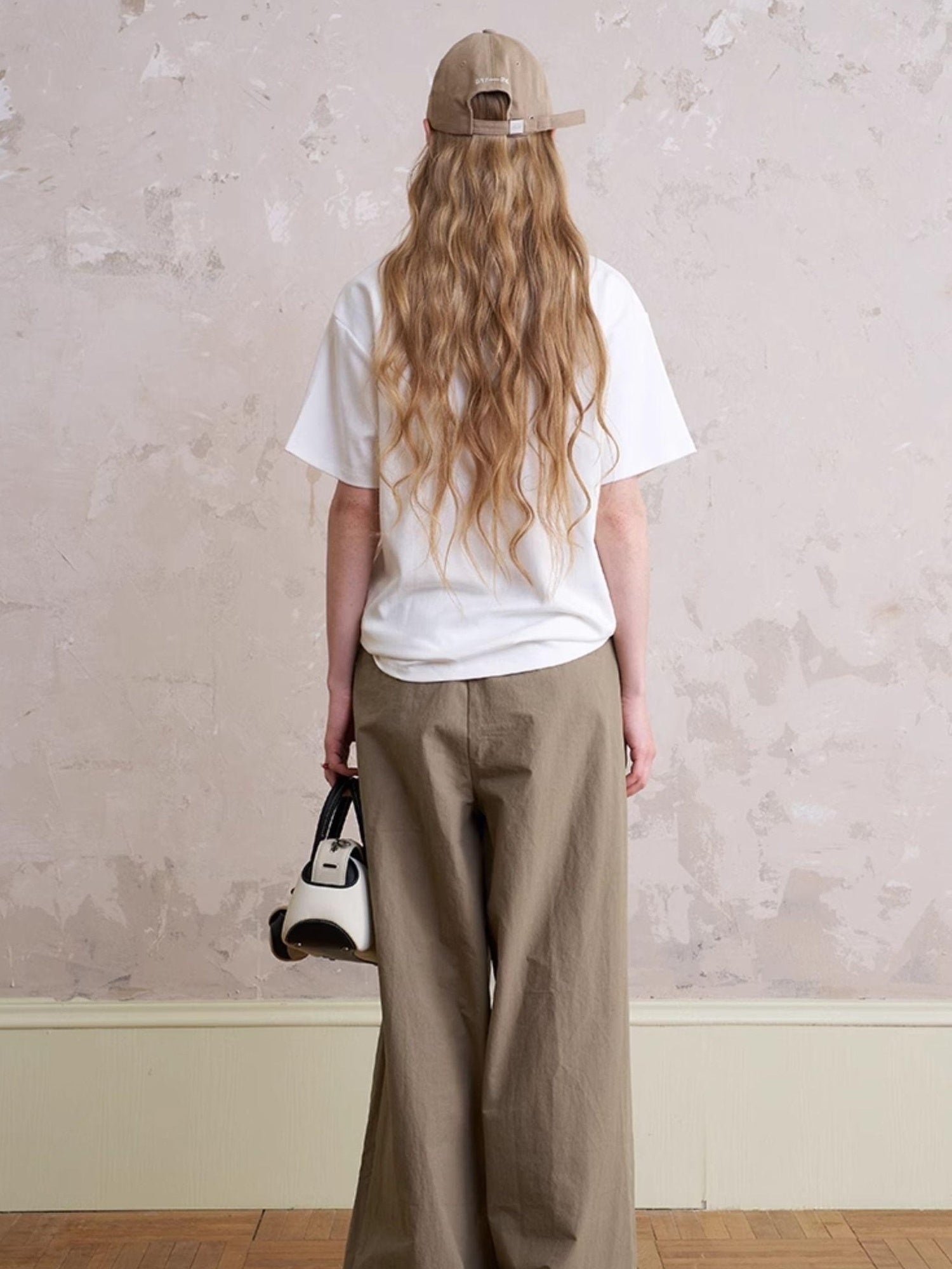 DIDDI MODA Funny Puppy Print Loose T Shirt With Layered Pants Set