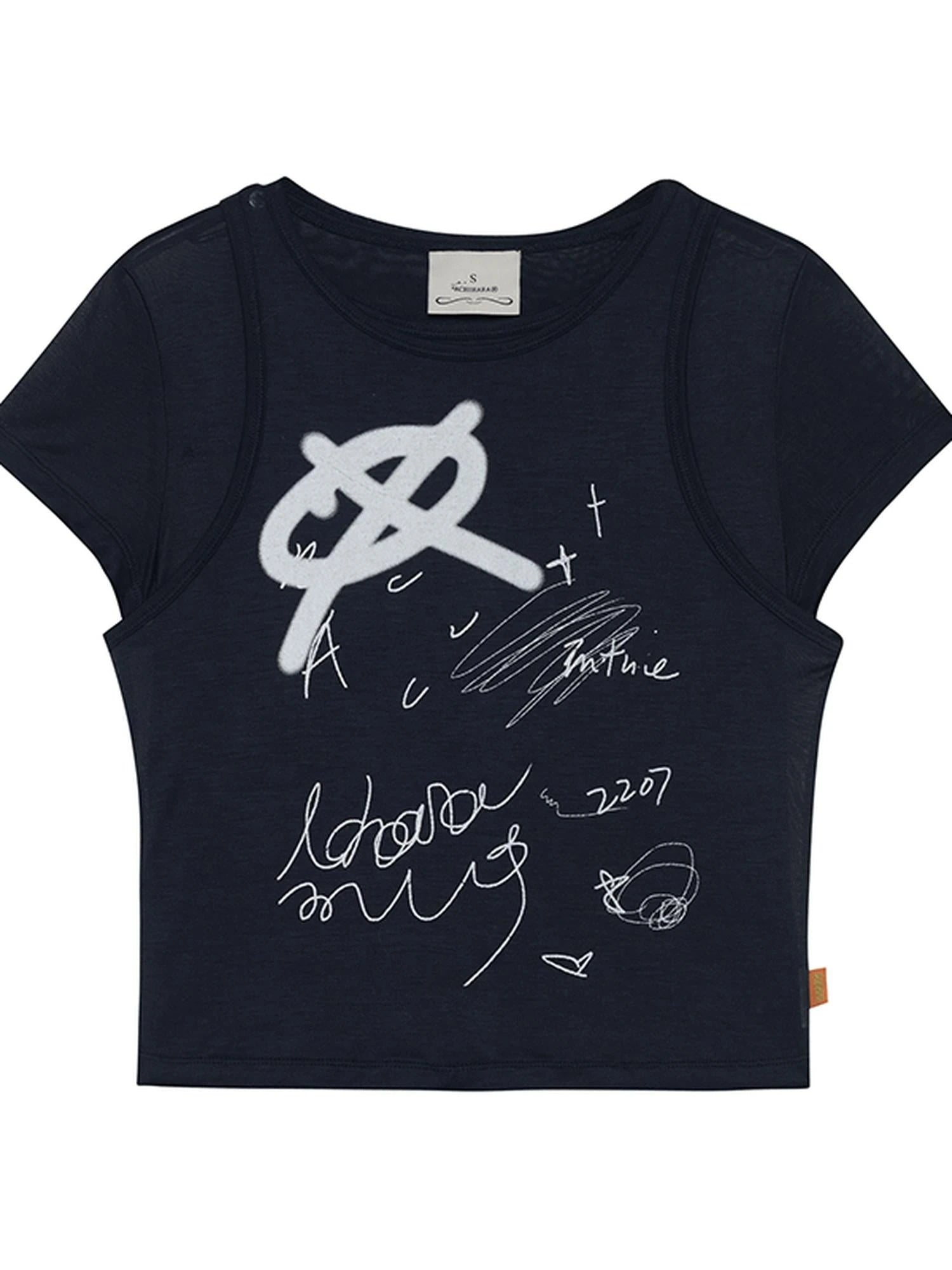 Glass Jellyfish Summer Graphic Tee