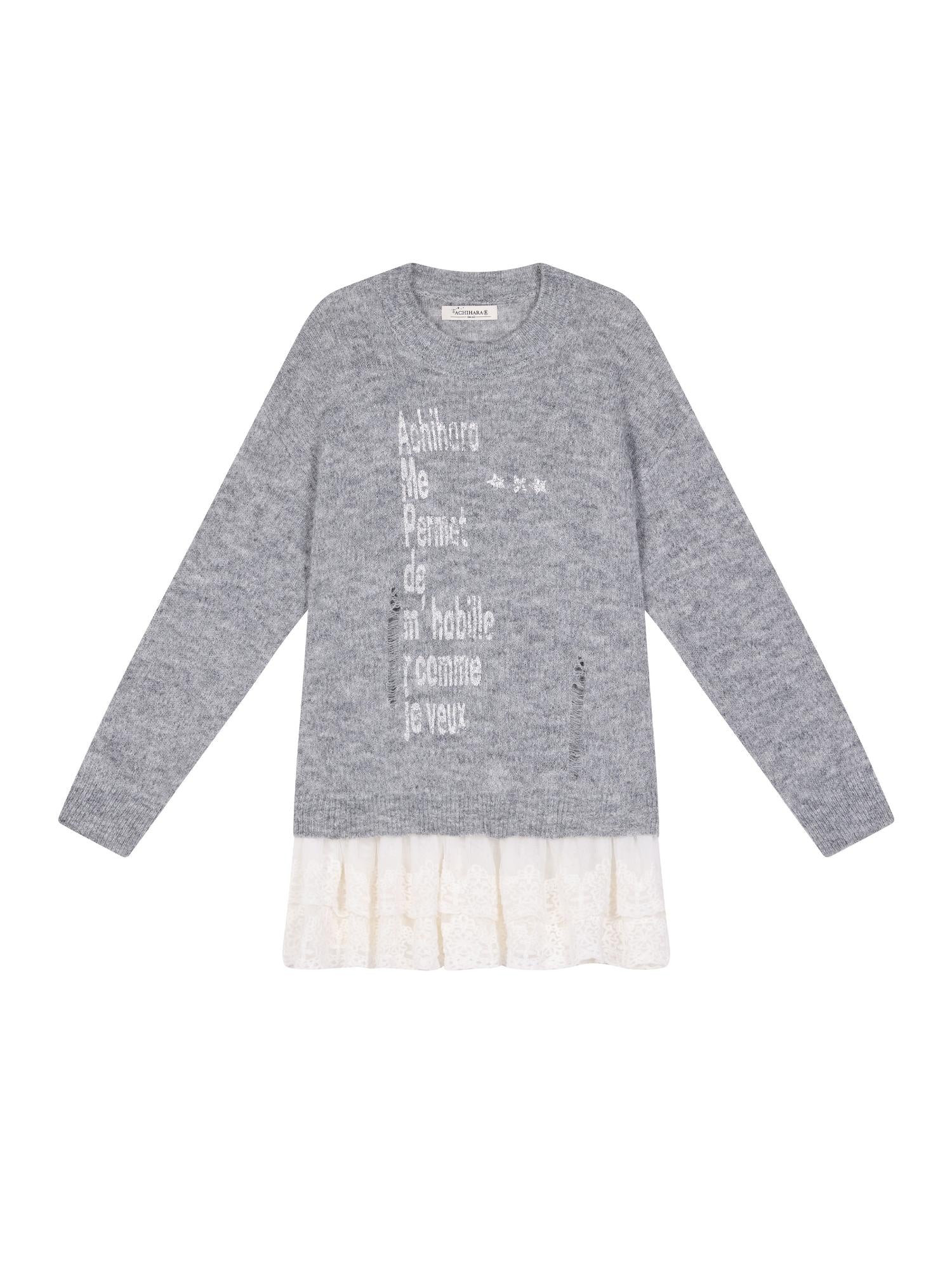 Achihara Spring Darling Knit Sweater