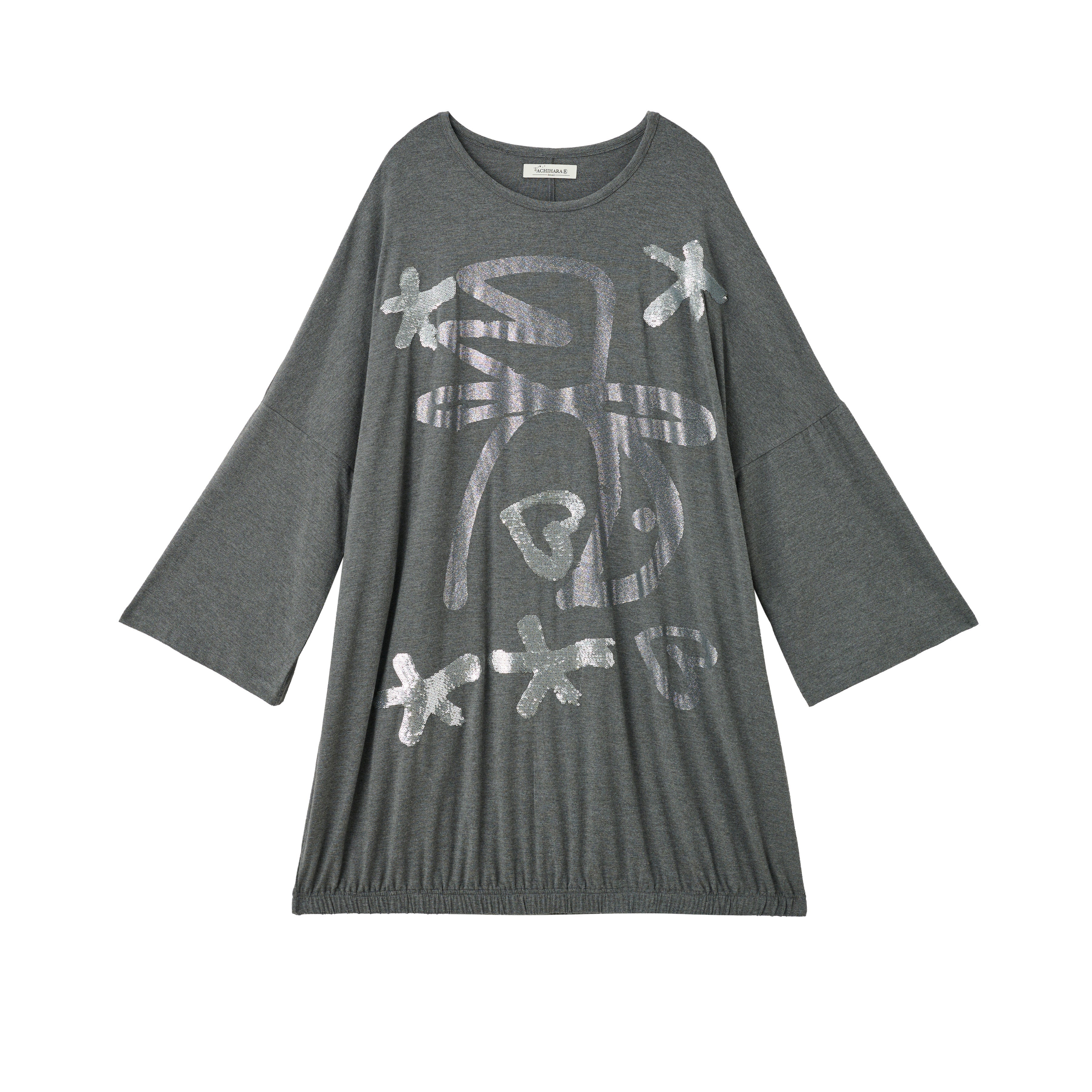 Achihara Dancing Bobo Monster Glitter Loose Tee