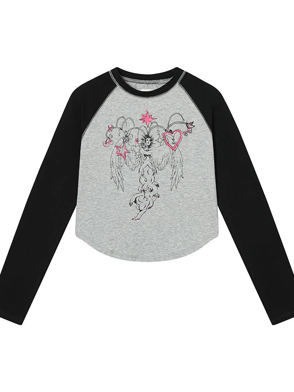 Icarus Sleeve Graphic Tee Unisex Top