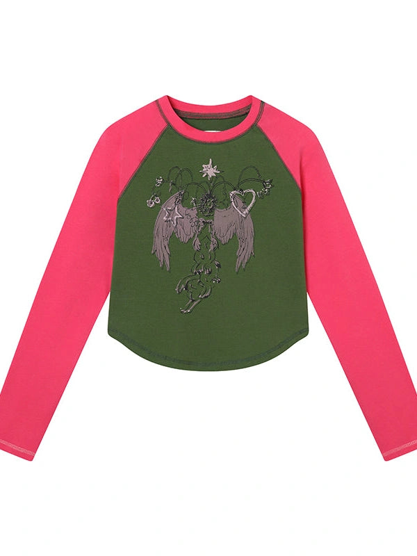 Icarus Sleeve Graphic Tee Unisex Top