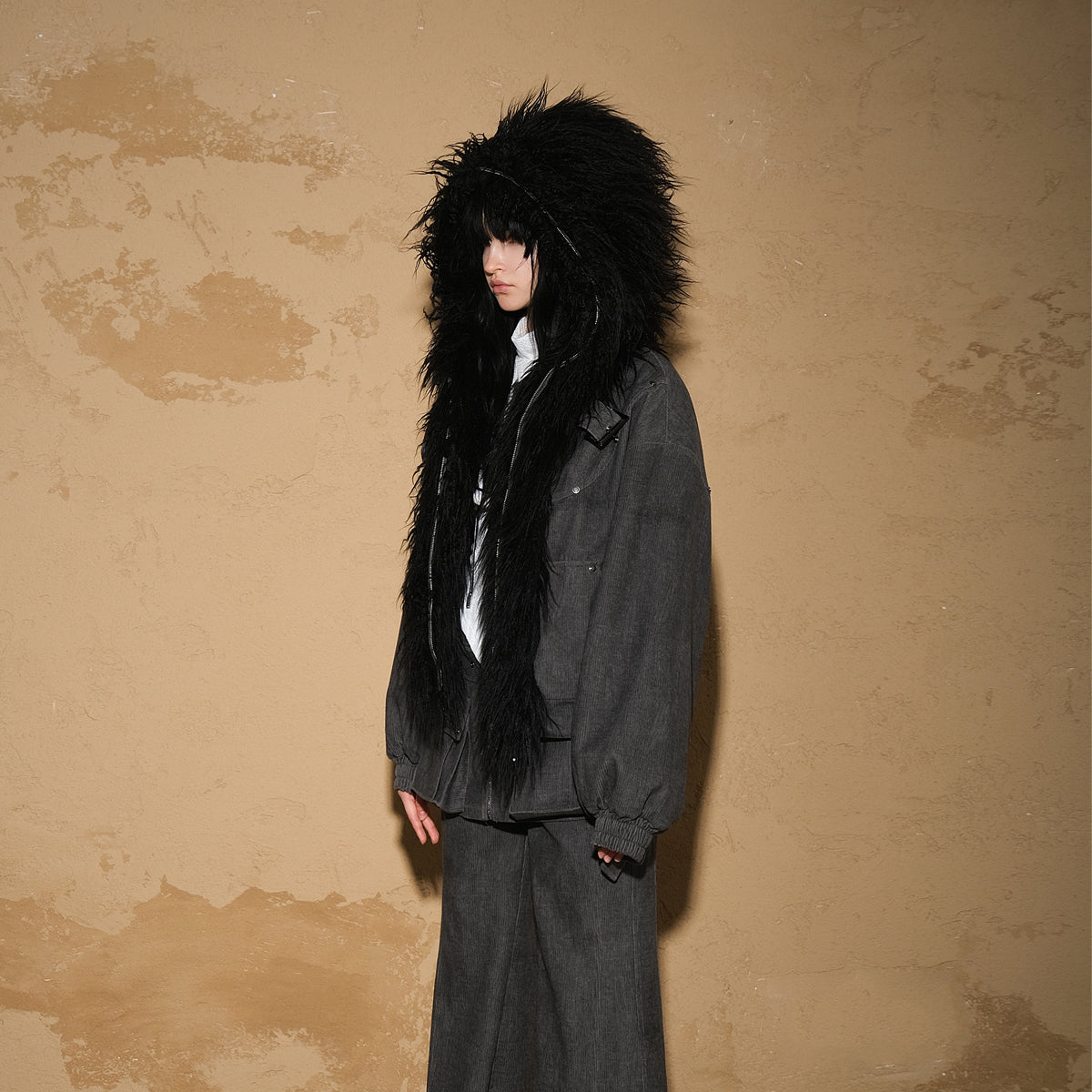UpdateNN NORTH NODE Patchwork Quilted Short Puffer Jacket
