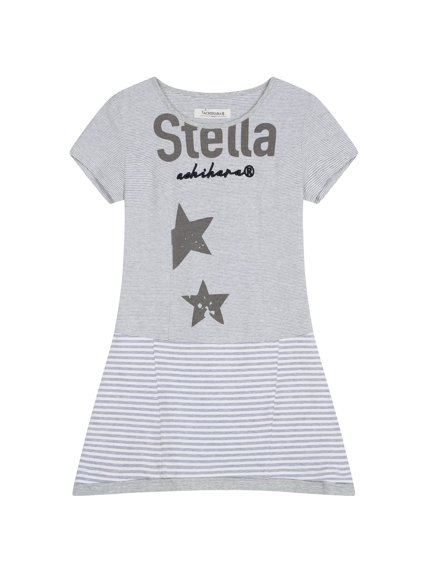 Stella Stolen Romance Short Sleeve Striped Dress