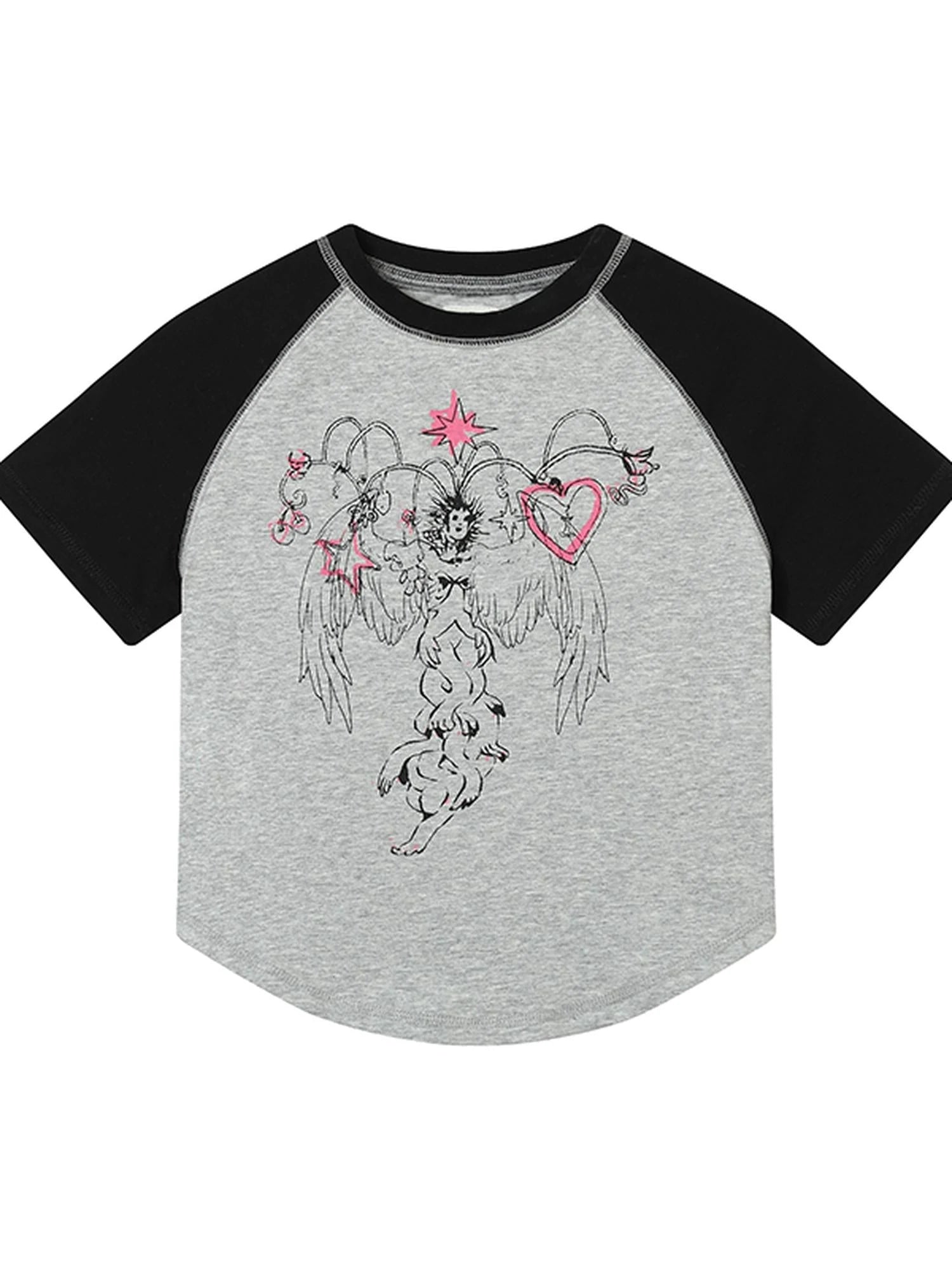 Icarus Sleeve Tee Sun Sea Colorblock