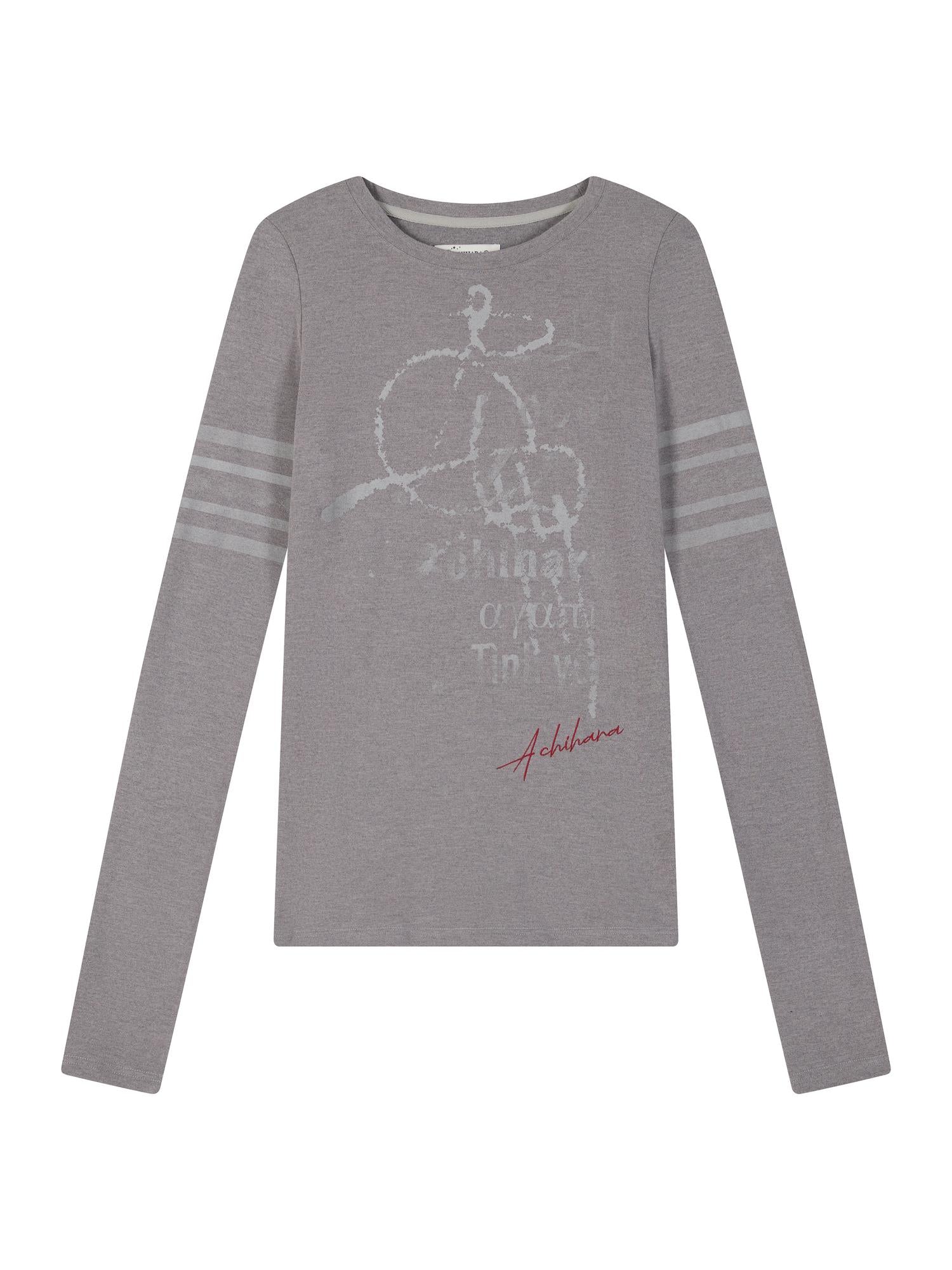 Achihara Spring Foolish Love God Long Sleeve Tee