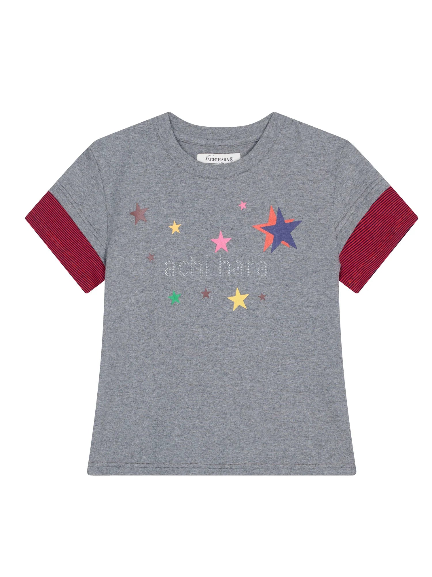 Jumping Sugar Starry Tee V Neck T Shirt Long Sleeve