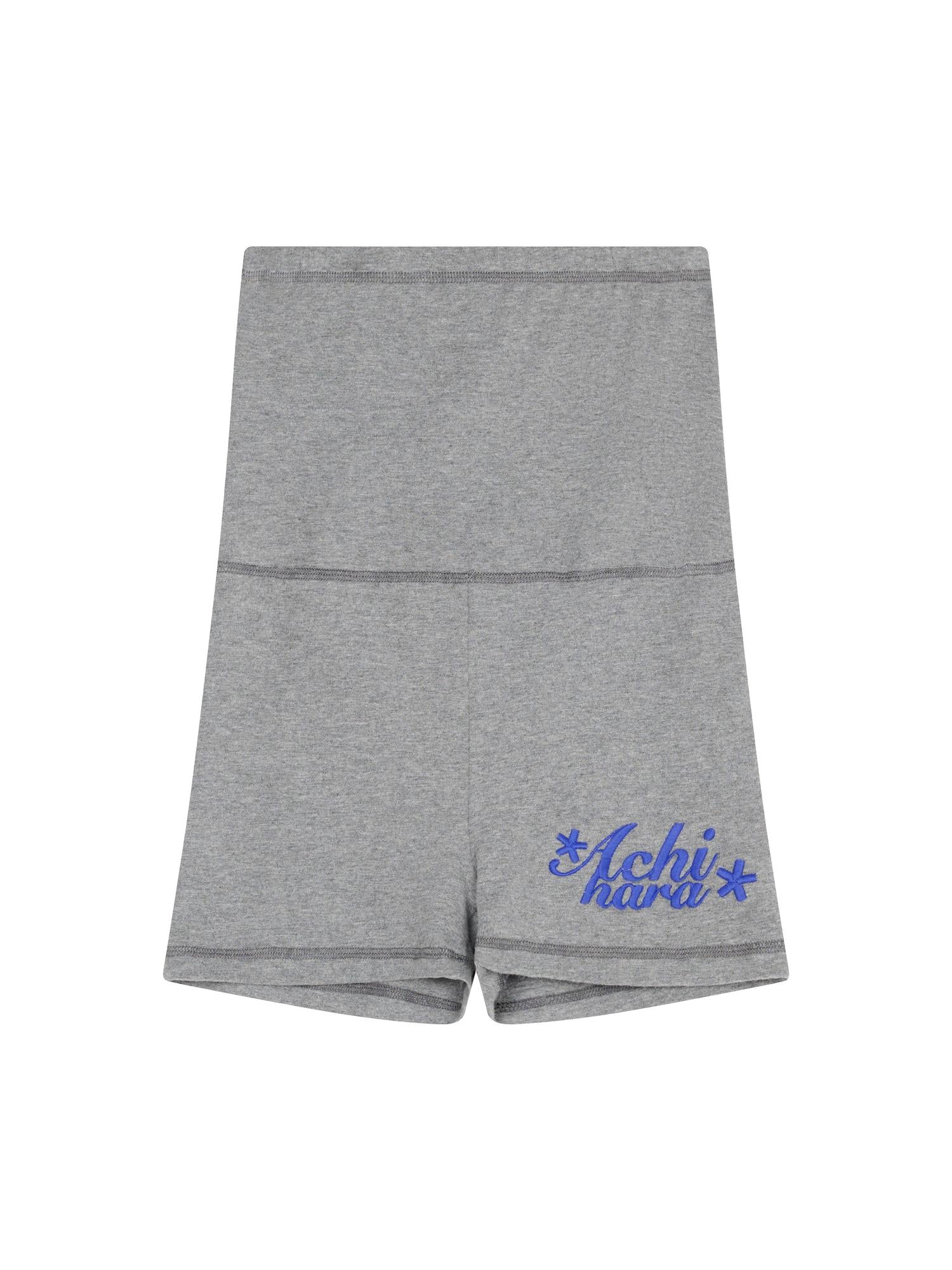 Achihara Brittany Soft Cotton Knit High Waisted Shorts
