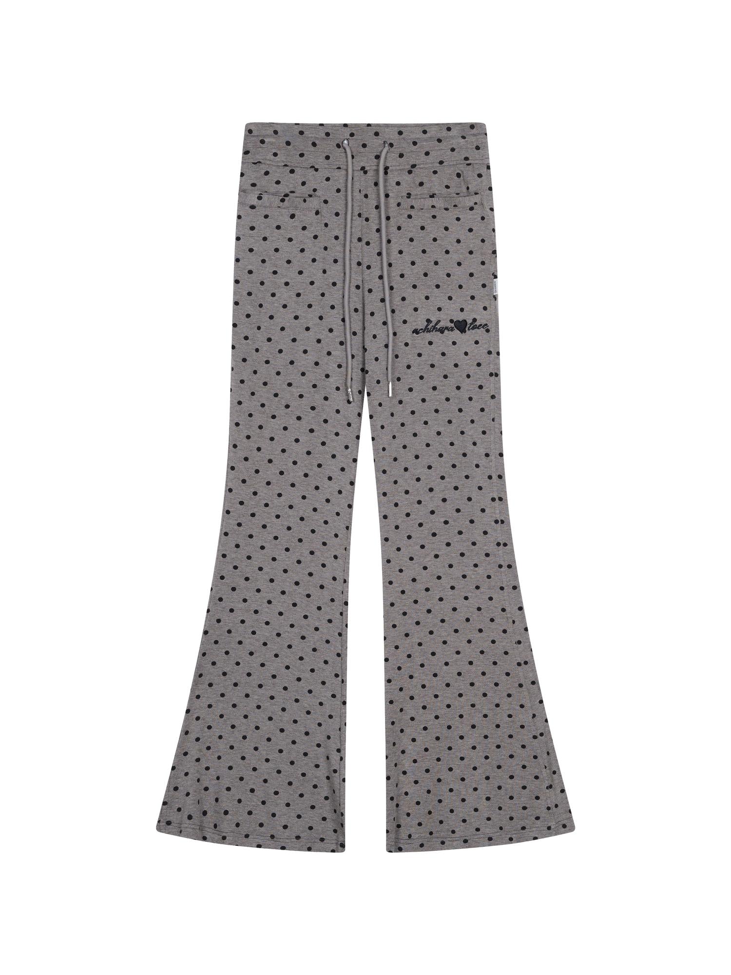 Achihara Toee Flared Knit Pants