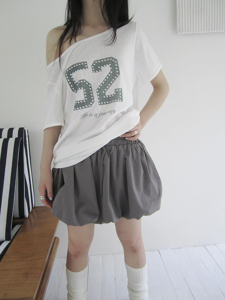 ang project Summer High Waist Solid Color Shorts Skirt