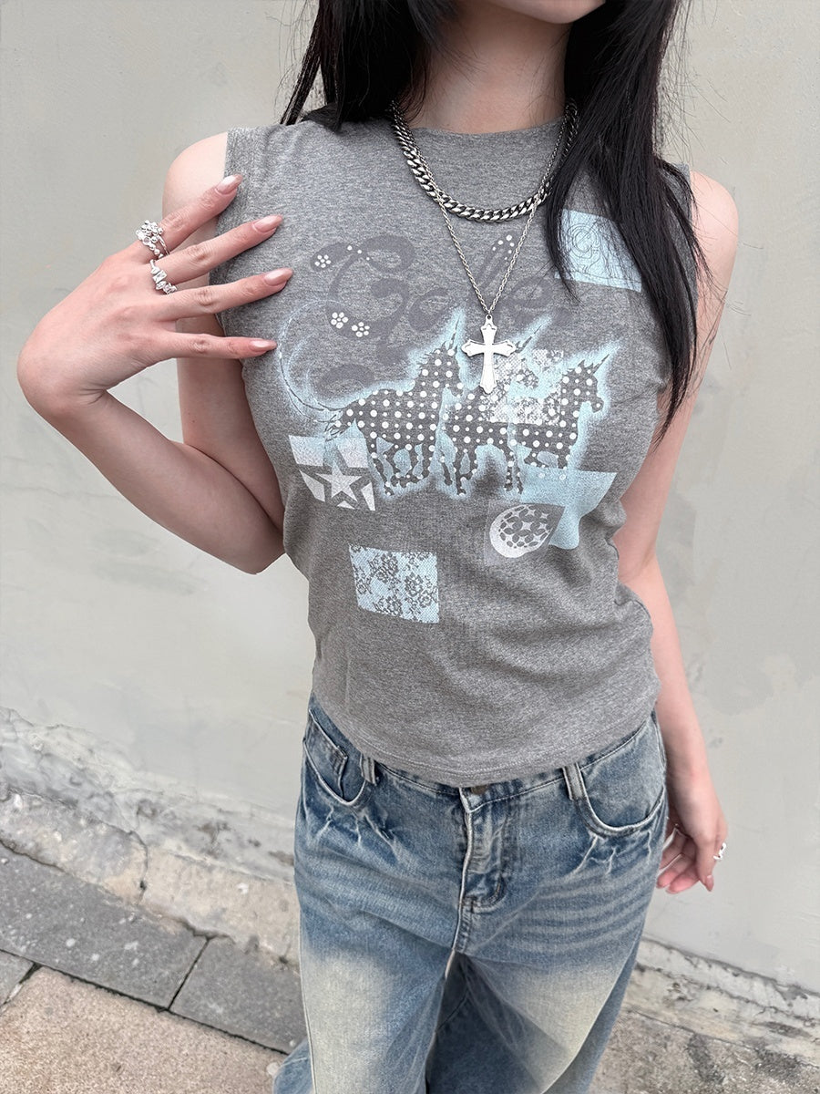 HEMOGLOBIN_Blue_Grey_Animal_Print_Graphic_Women&