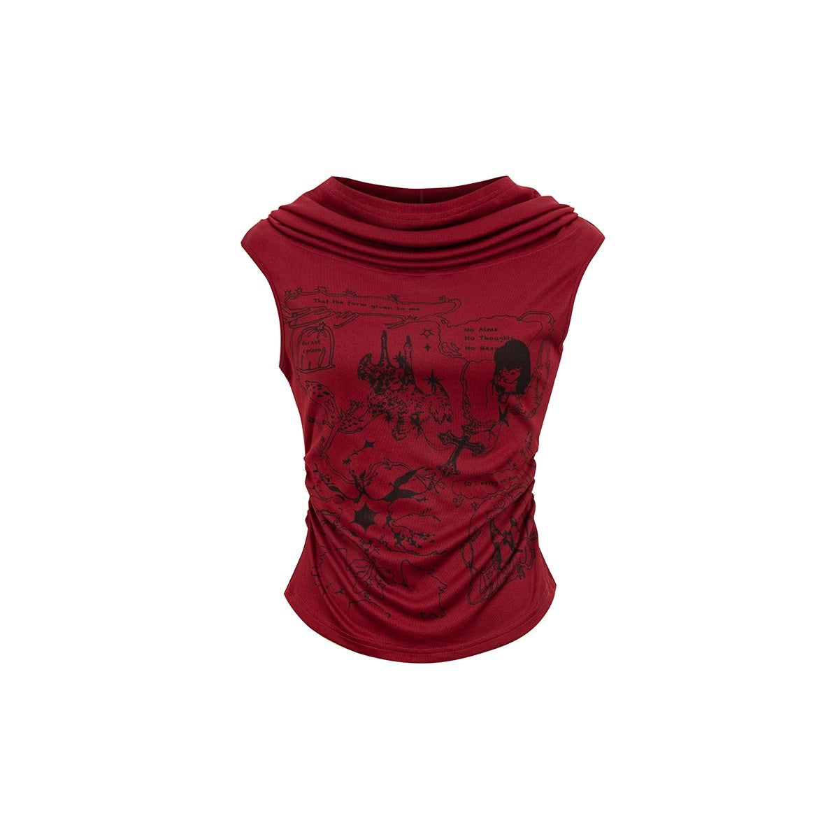 HEMOGLOBIN_Printed_Hooded_Punk_Women&