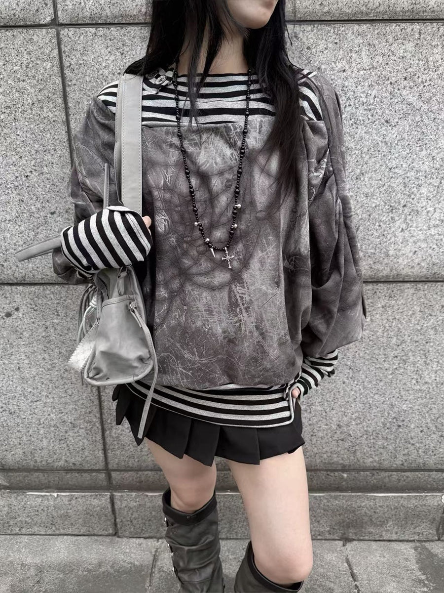 HEMOGLOBIN_Striped_Print_Knit_Women&