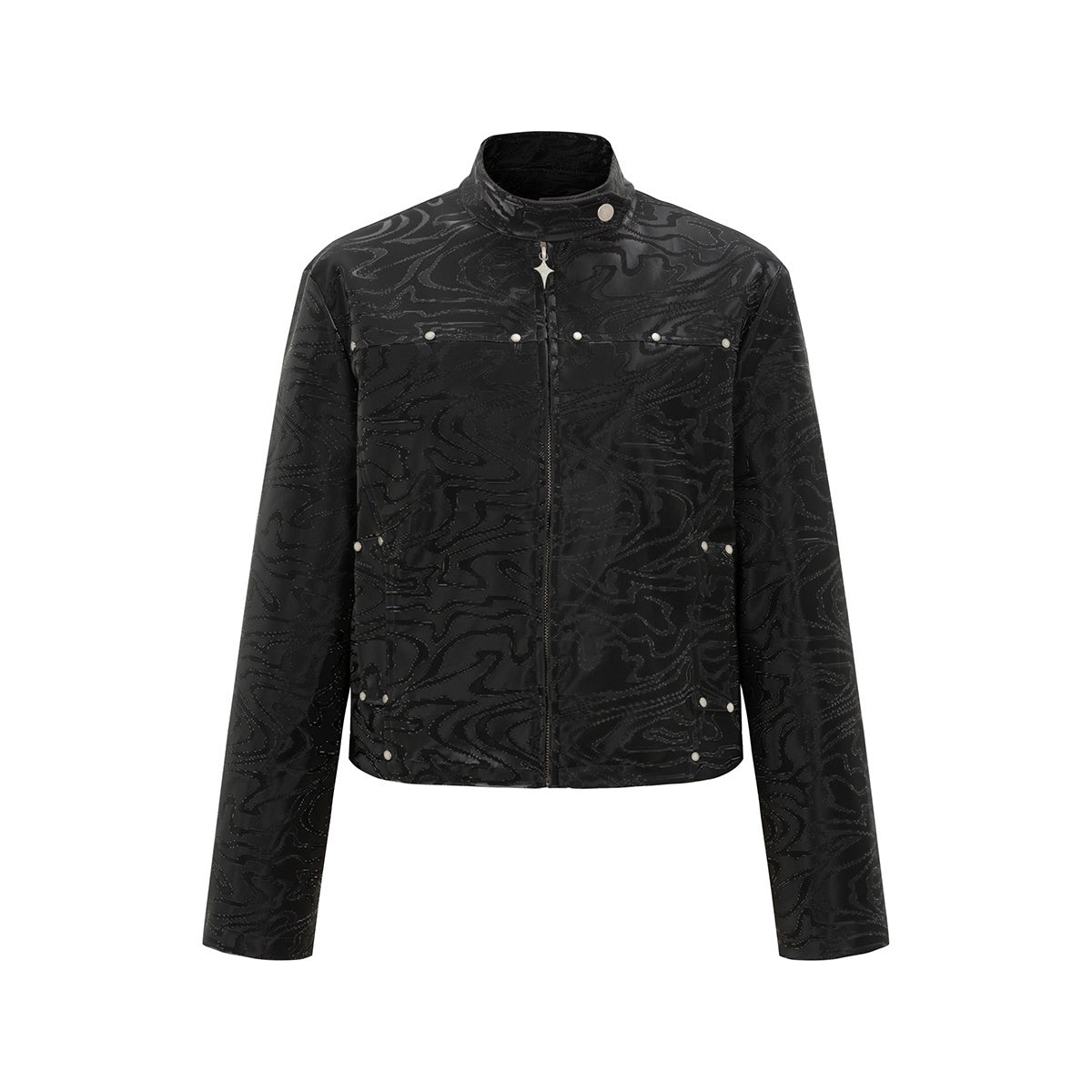 HEMOGLOBIN_Studded_Punk_Slim_Cropped_Pu_Women&