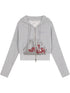 Dreamwave Cropped Hoodie