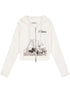 Dreamwave Cropped Hoodie
