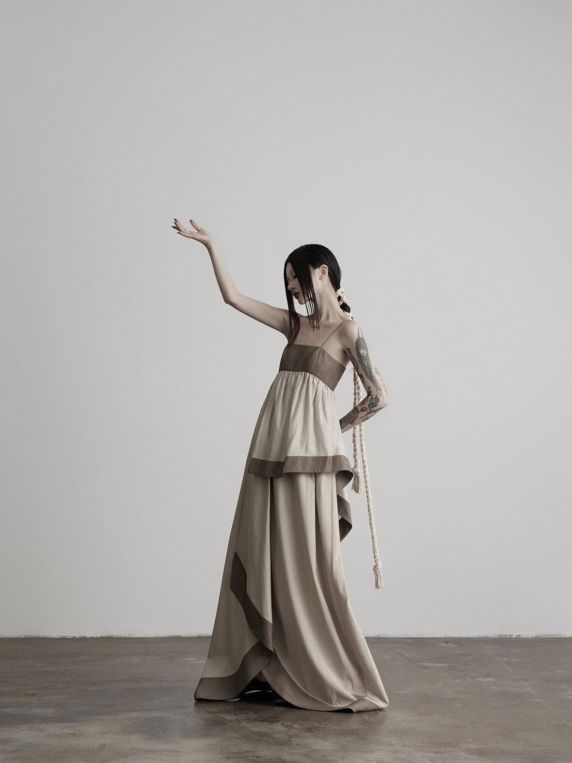 INDULGE Asymmetrical Layered 3d Tailored Women&