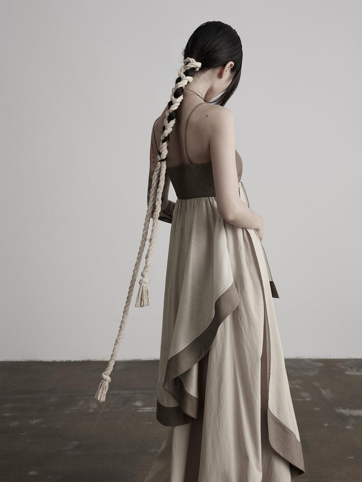 INDULGE Asymmetrical Layered 3d Tailored Women&