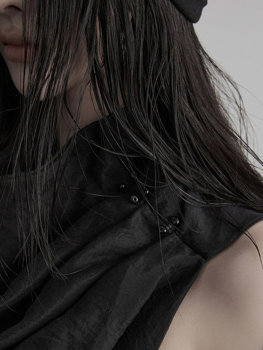 INDULGE Decorative Rectangular Shawl Unisex One Size Solid Black Overshirts
