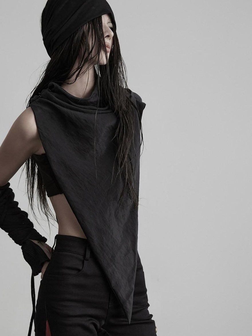 INDULGE Decorative Rectangular Shawl Unisex One Size Solid Black Overshirts