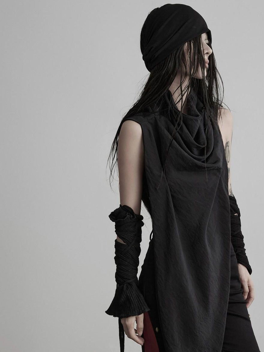 INDULGE Decorative Rectangular Shawl Unisex One Size Solid Black Overshirts