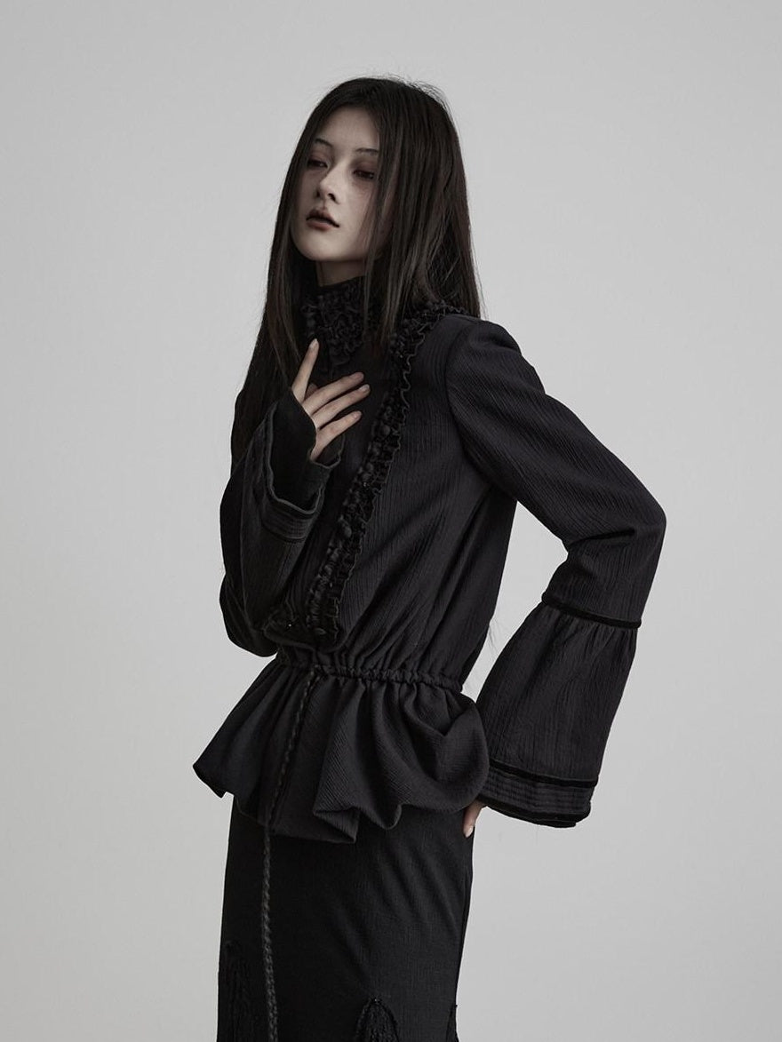 INDULGE Shape Retaining Slim Waist Drawstring Women Cotton Zip Casual Jackets