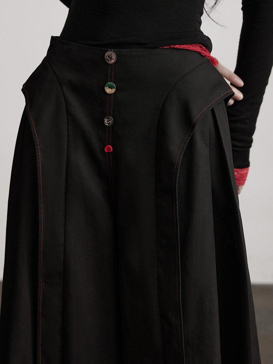 INDULGE Sparkling Planet Asymmetric Button Detail Women&