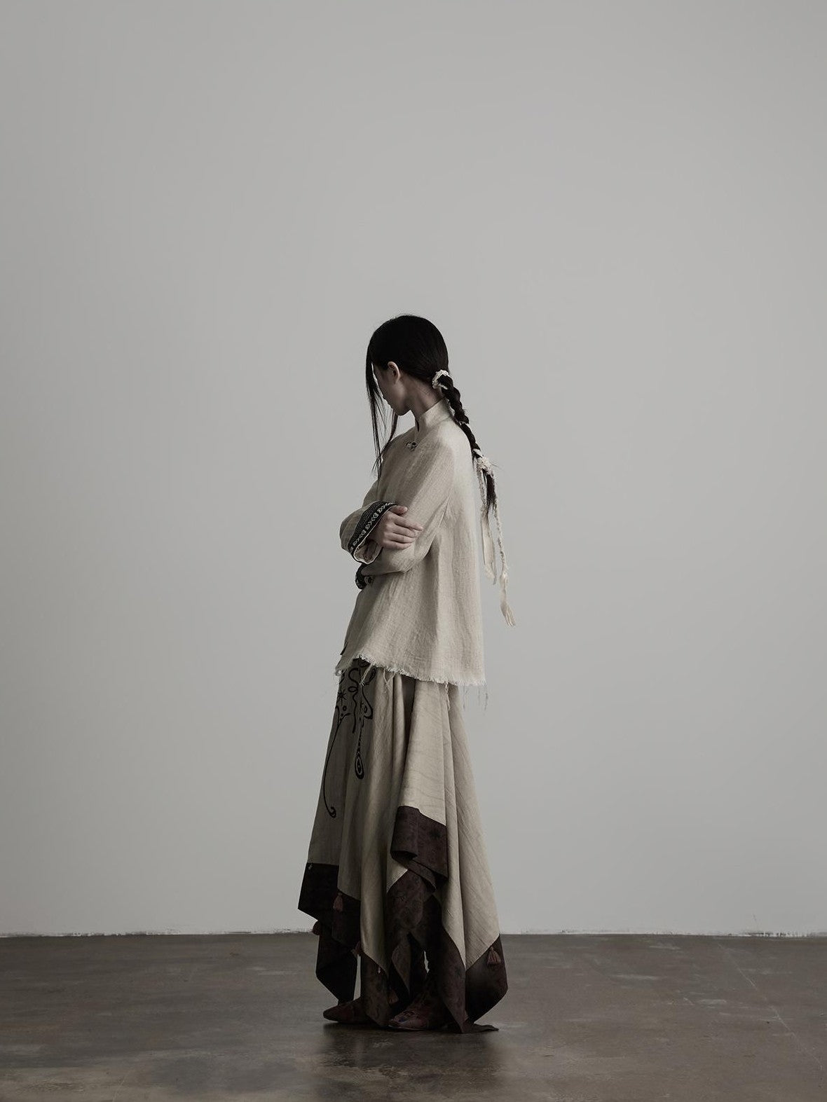 INDULGE Tribal Embroidered Two Way Oversized Women&