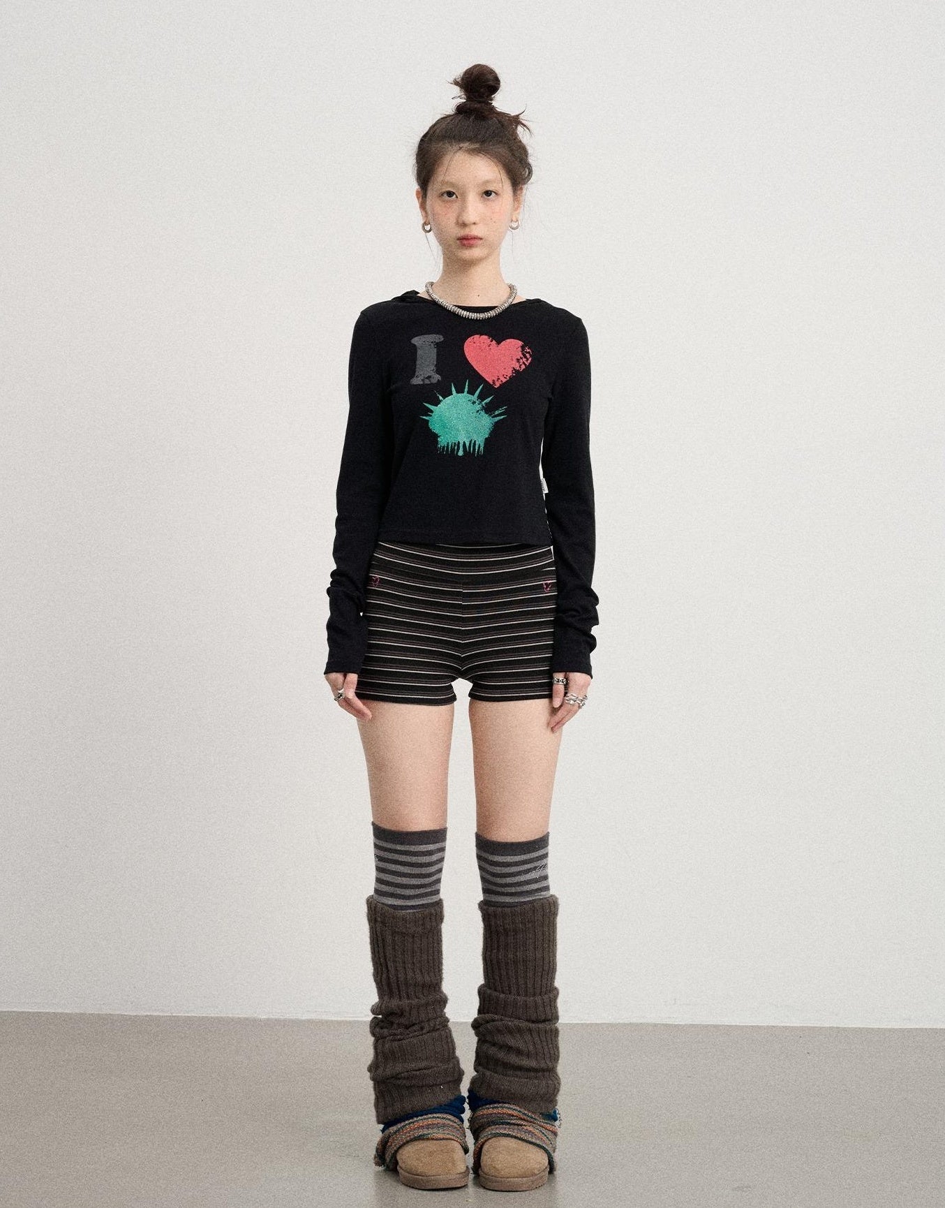 Achihara I Love Jellyfish Slim Fit Tee