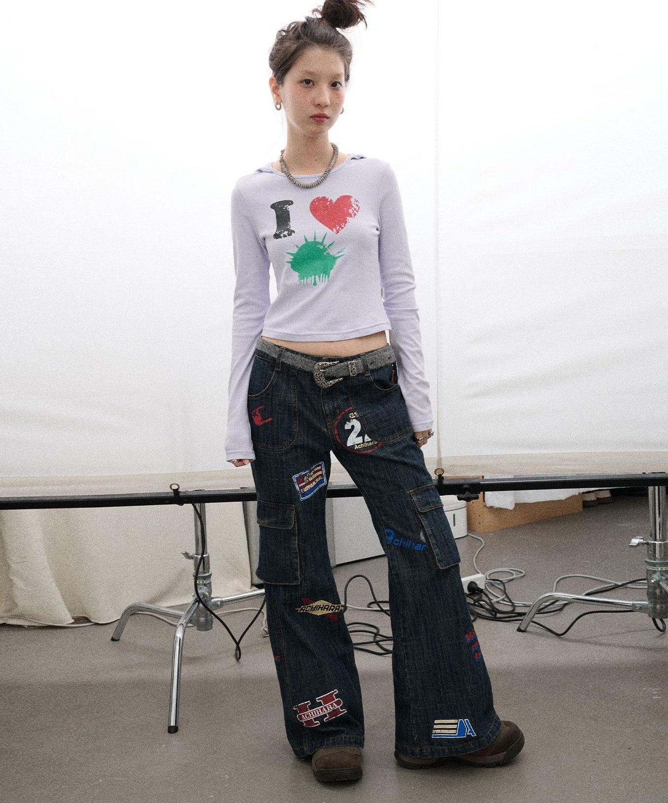 Achihara I Love Jellyfish Slim Fit Tee