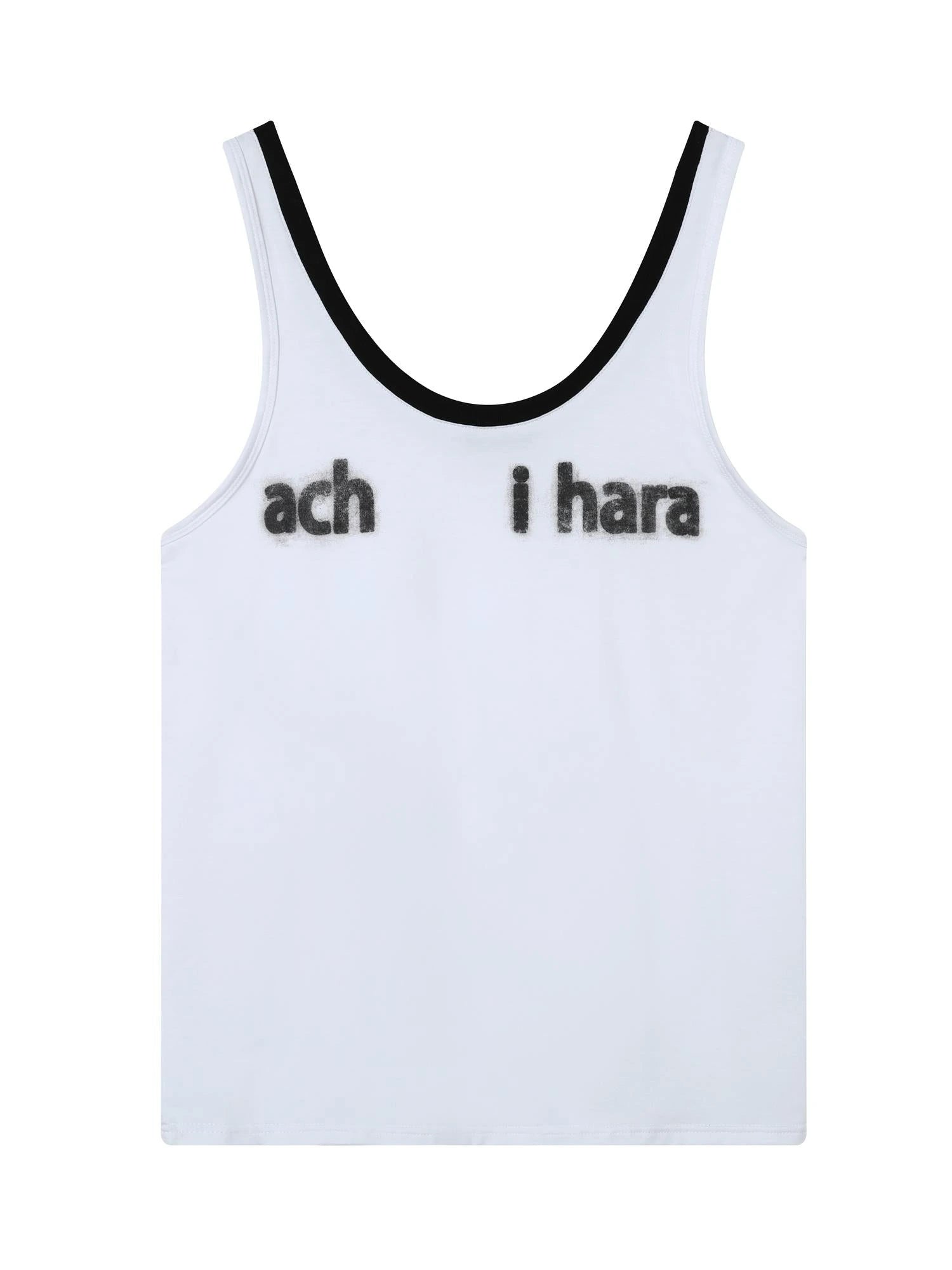 Melting Ice V-Neck Slip Top